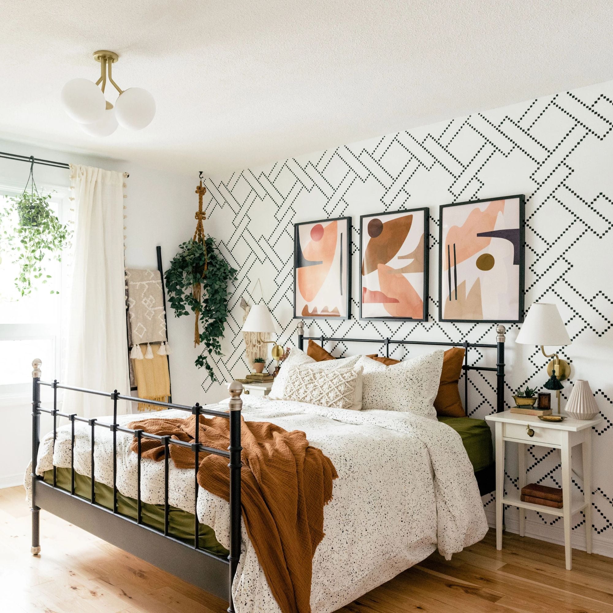 Patti 31" Plug-in Sconce, Aged Brass Finish