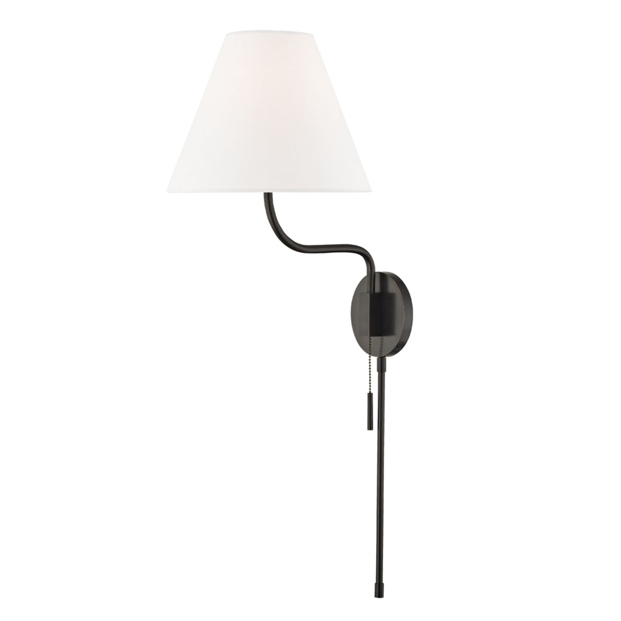 Patti 31" Plug-in Sconce, Old Bronze Finish