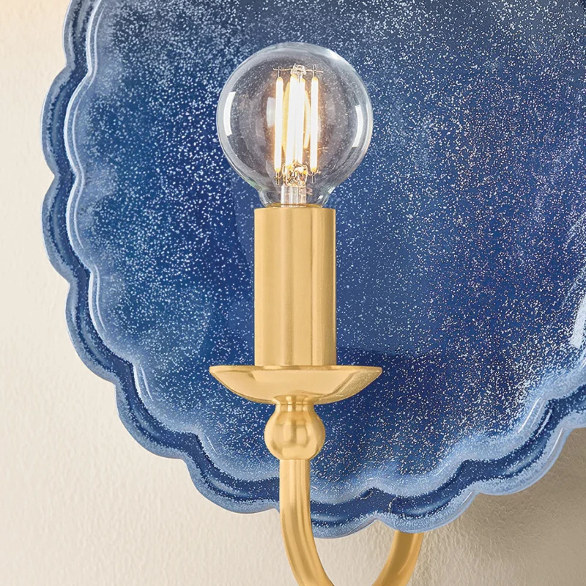 Mitzi Paulette 11.25 in. Wall Sconce, Aged Brass
