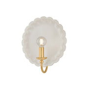 Mitzi Paulette 11.25 in. Wall Sconce, Aged Brass