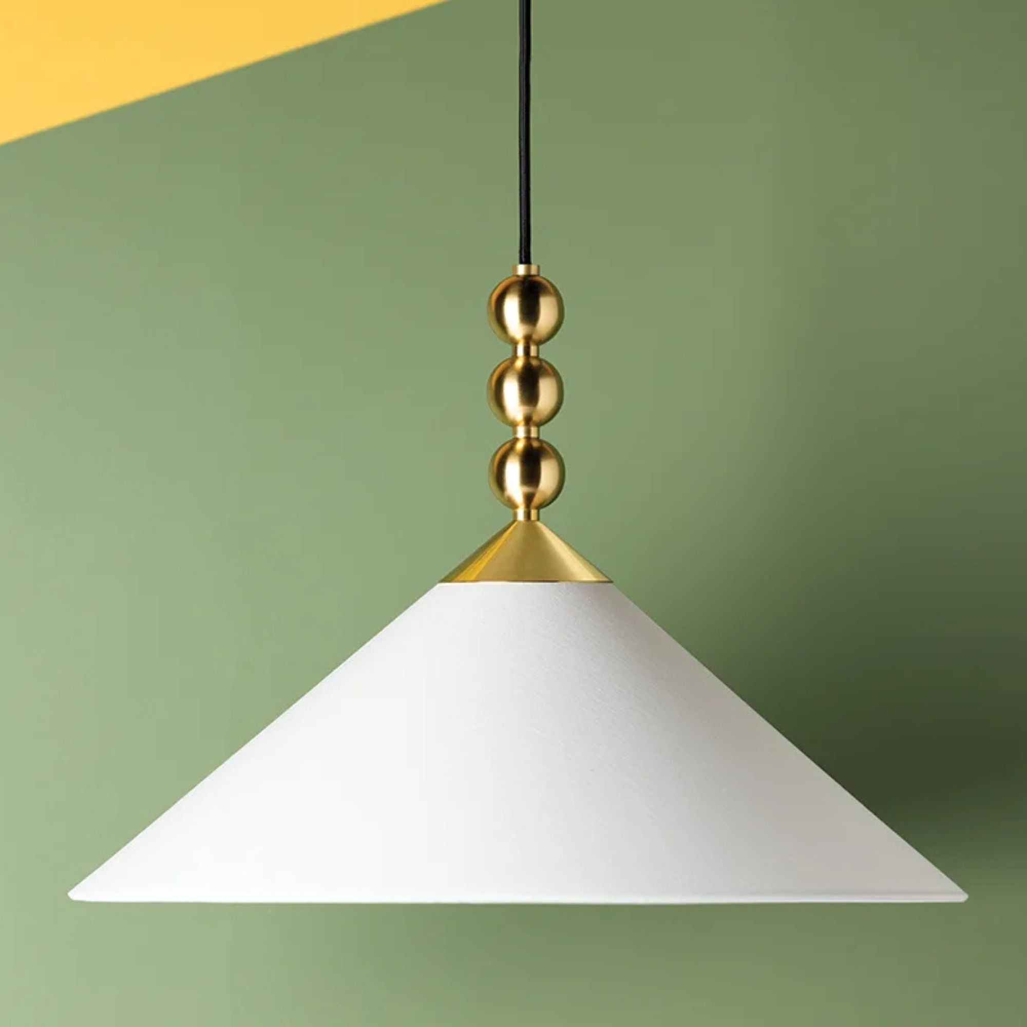 Sang 20" Pendant, Aged Brass Finish