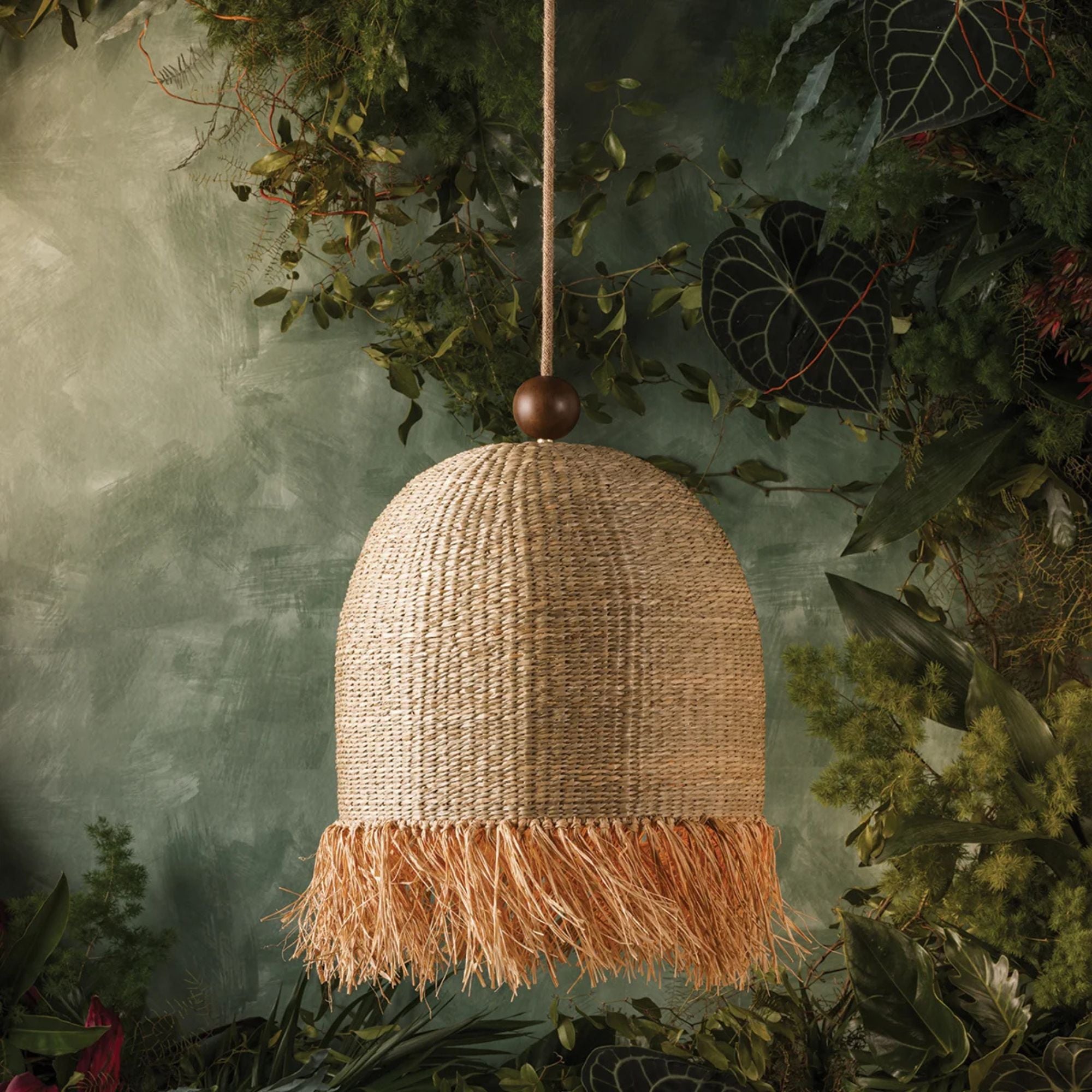 Sheri 22" Pendant, Aged Brass Finish