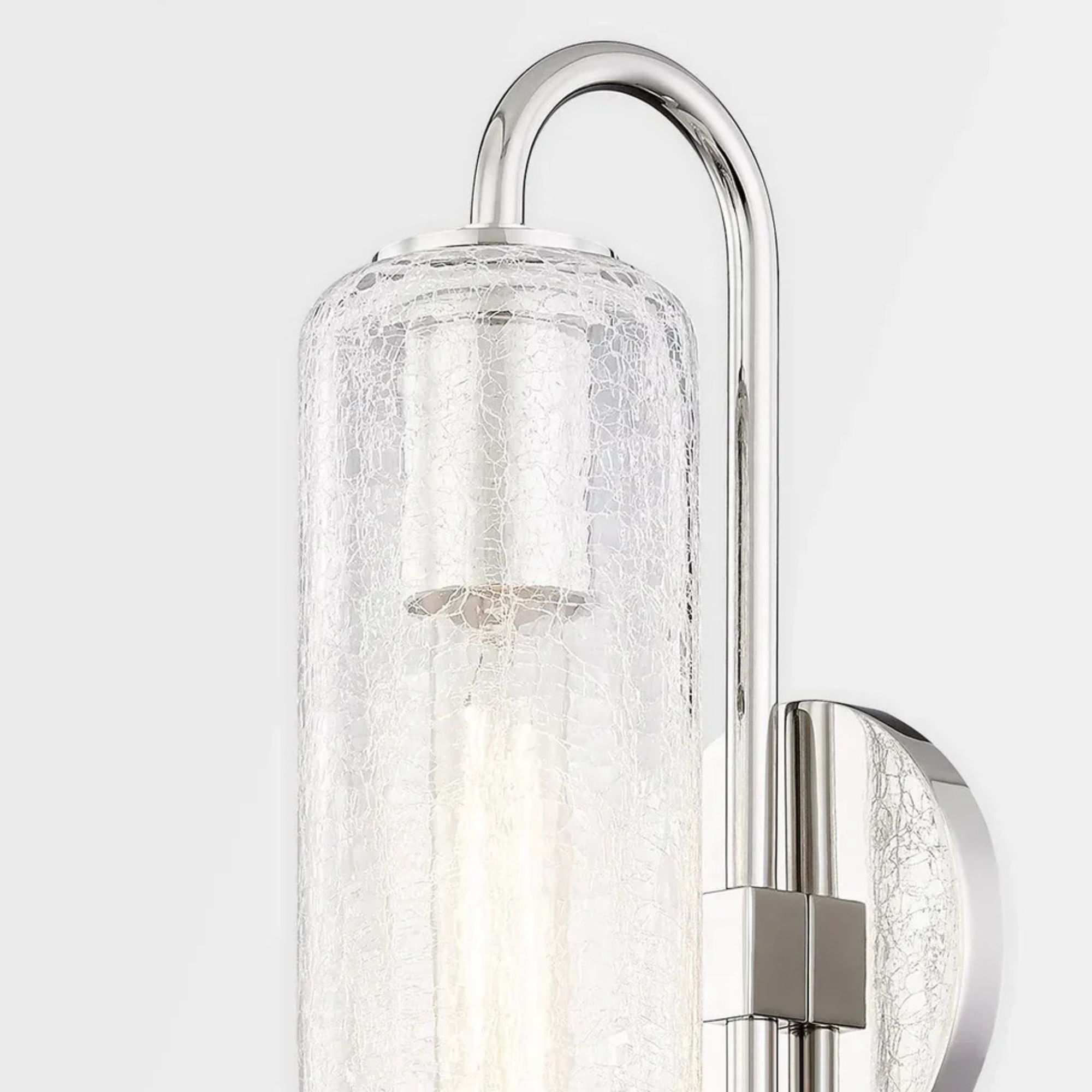 Skye 19" Wall Sconce, Polished Nickel Finish