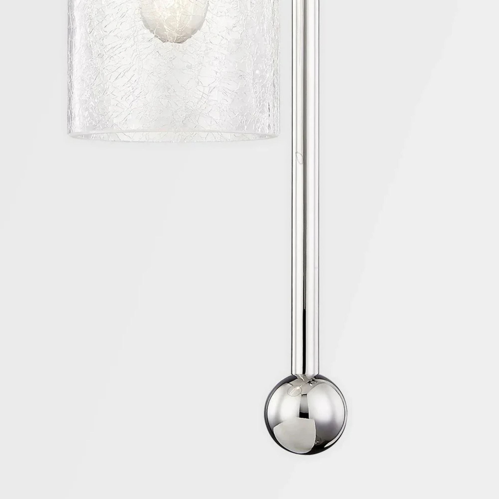 Skye 19" Wall Sconce, Polished Nickel Finish