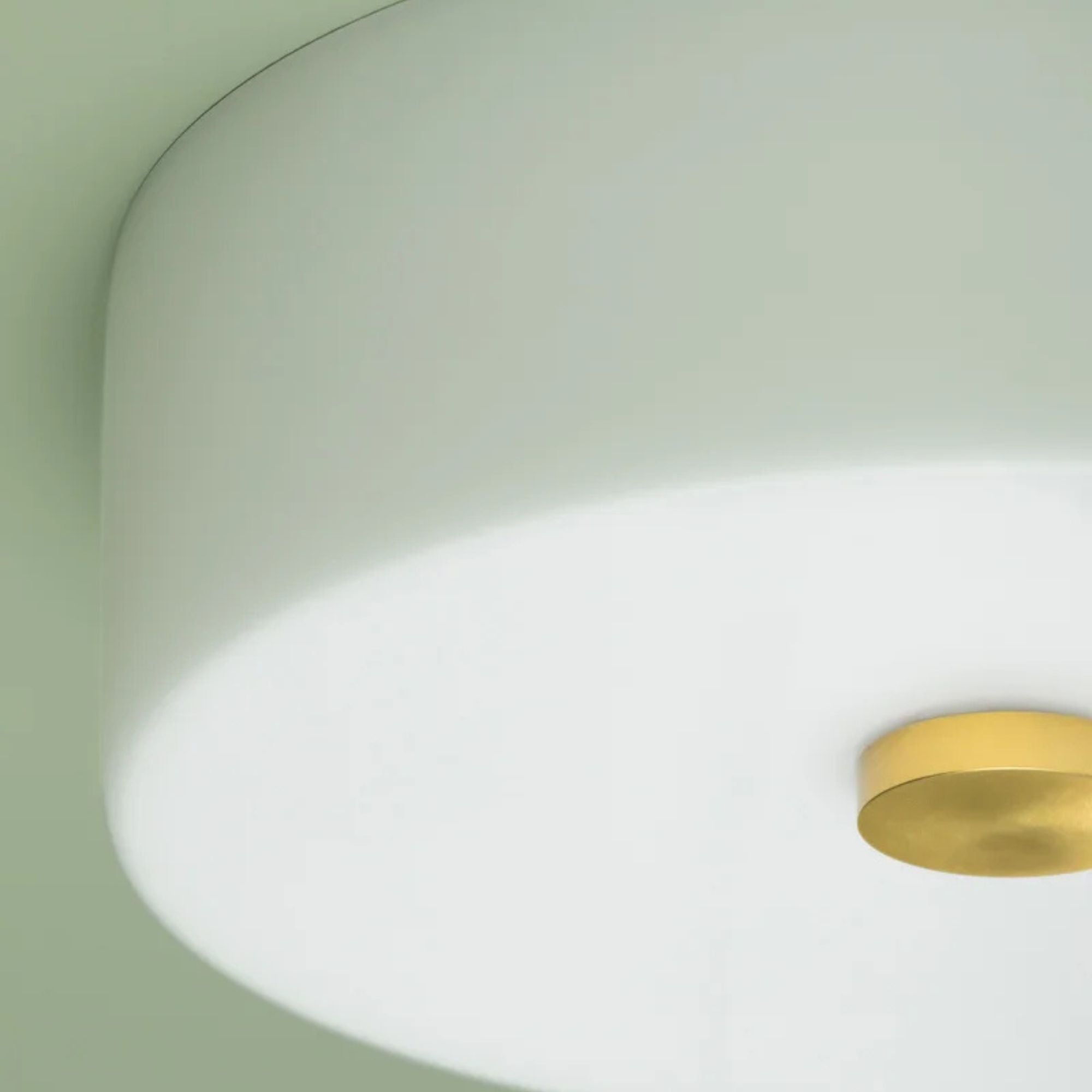 Sophie 12 in. 2 Lights Flush Mount Light Aged Brass Finish