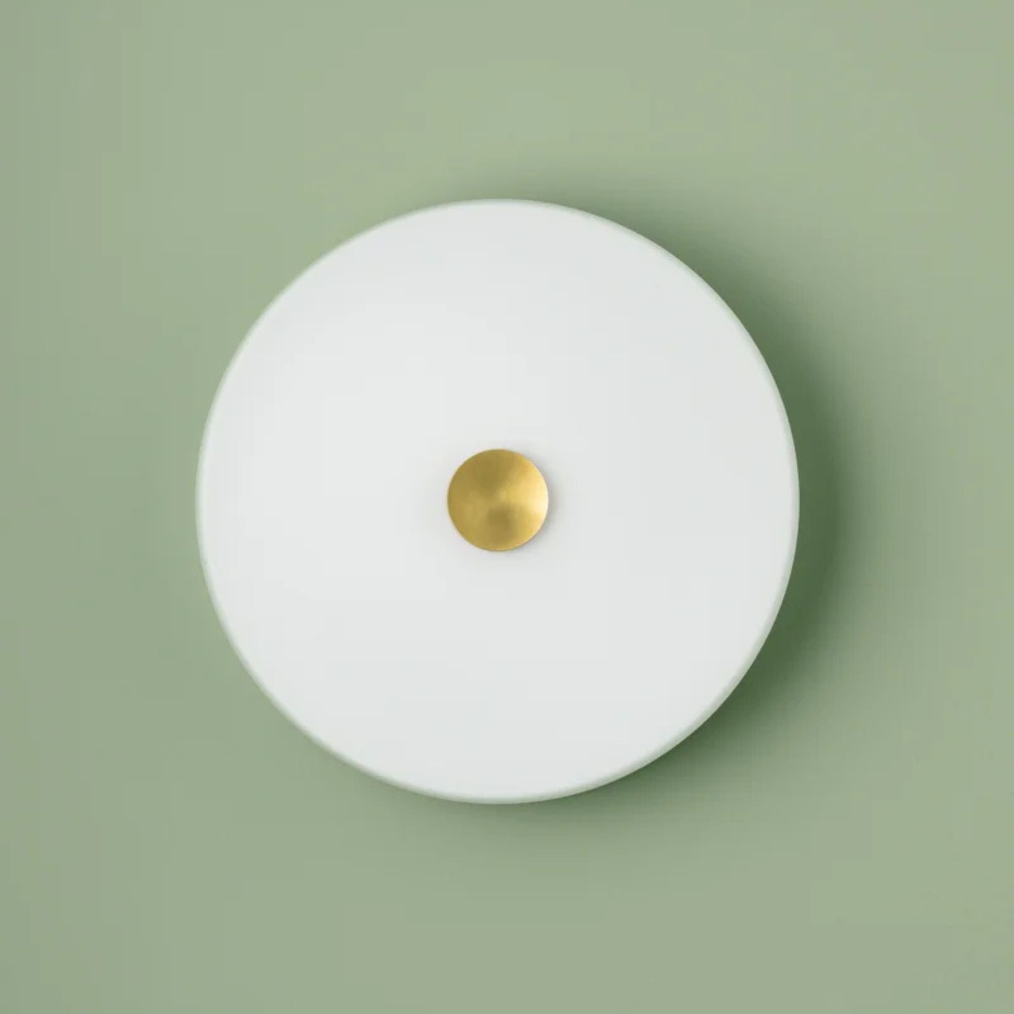 Sophie 12" 2-Light Flush Mount, Aged Brass Finish