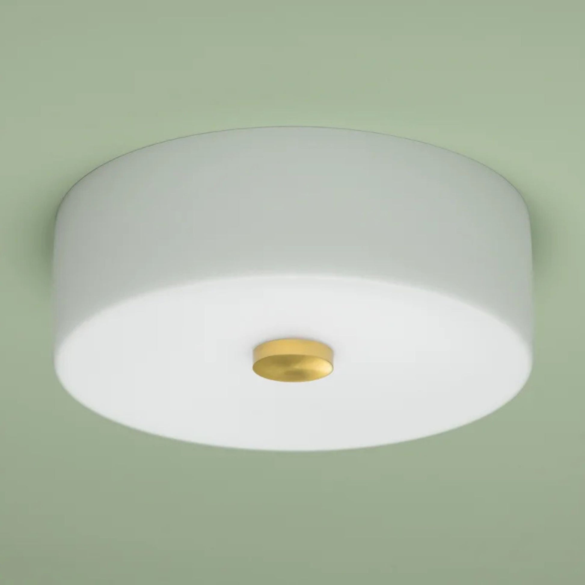 Mitzi - Sophie 12" 2-Light Flush Mount, Aged Brass Finish | Bees Lighting