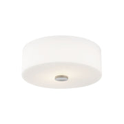 Sophie 12 in. 2 Lights Flush Mount Light Polished Nickel Finish