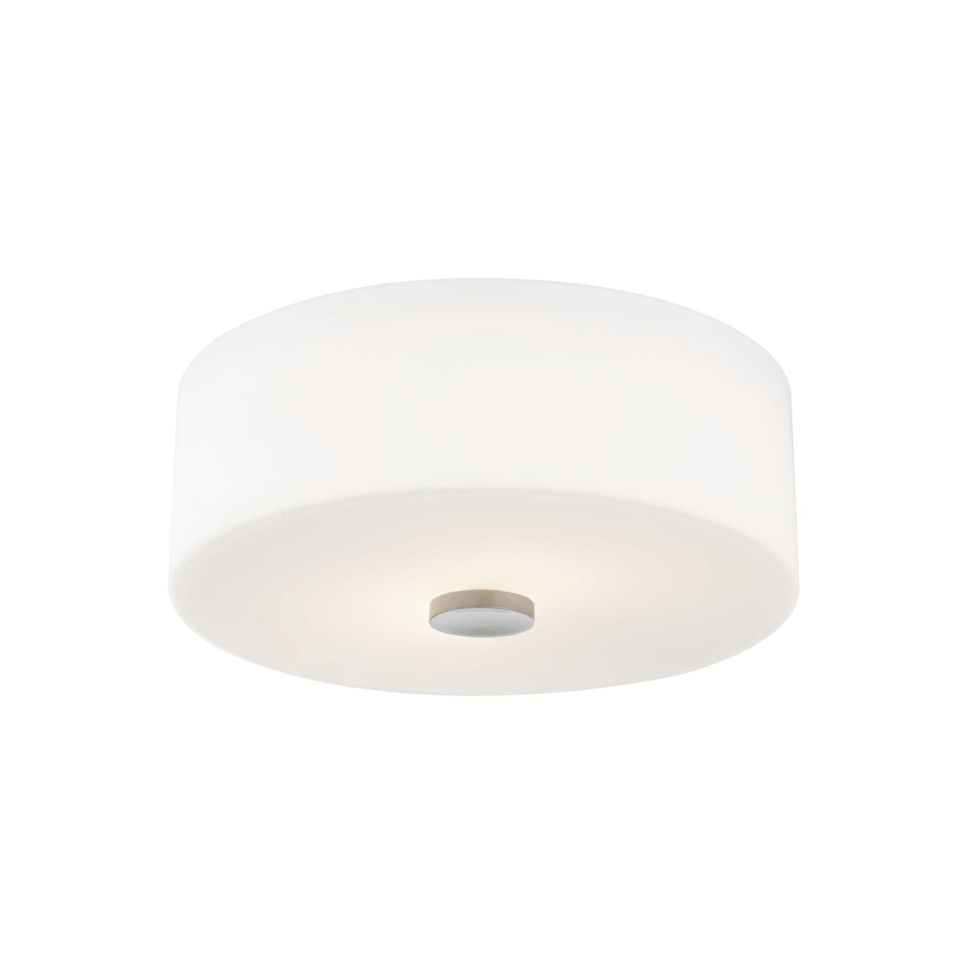 Sophie 12 in. 2 Lights Flush Mount Light Polished Nickel Finish