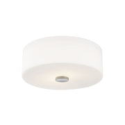 Mitzi Sophie 11.75 in. 2-Light Flush Mount, Polished Nickel