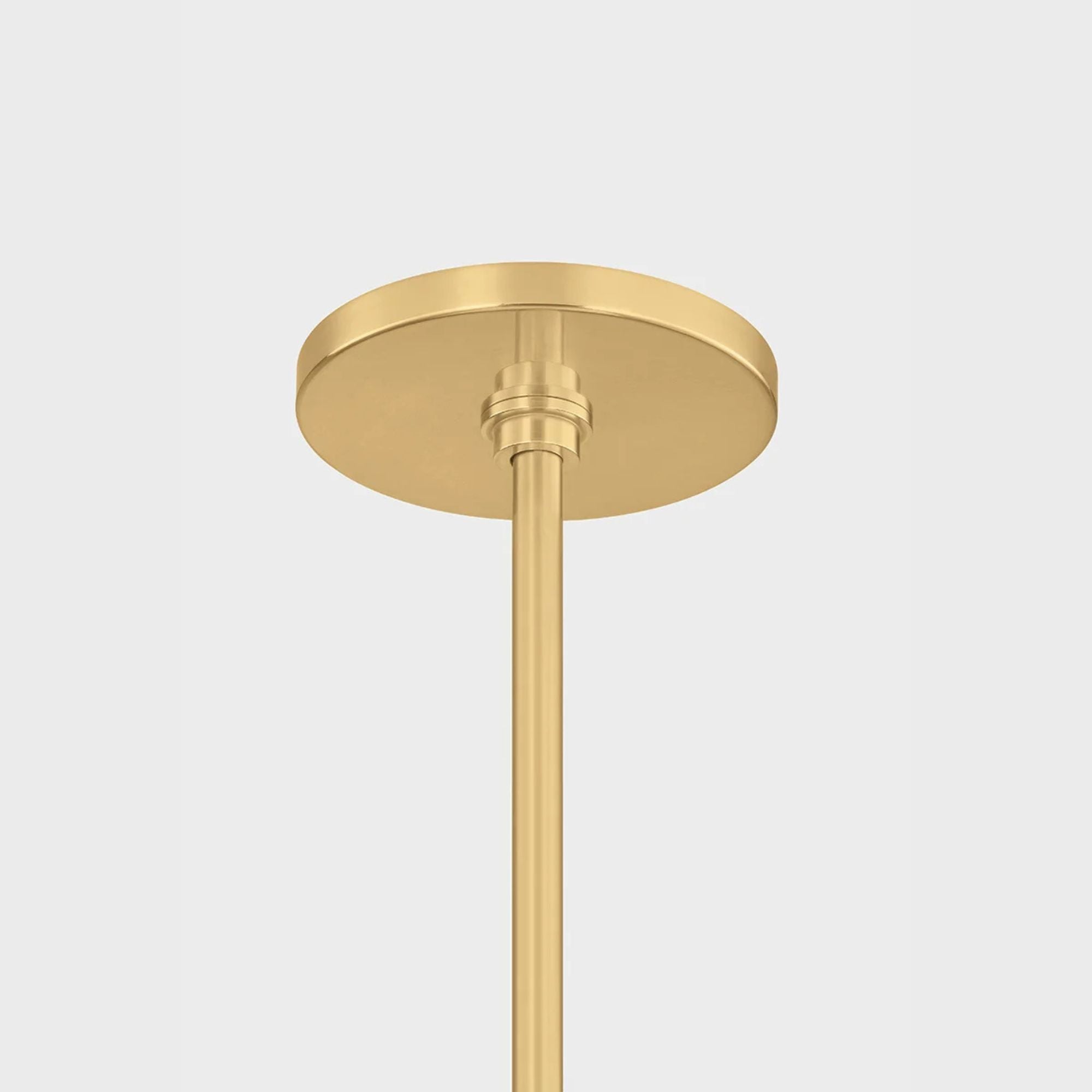 Tamara 30" 9-Light Chandelier, Aged Brass Finish