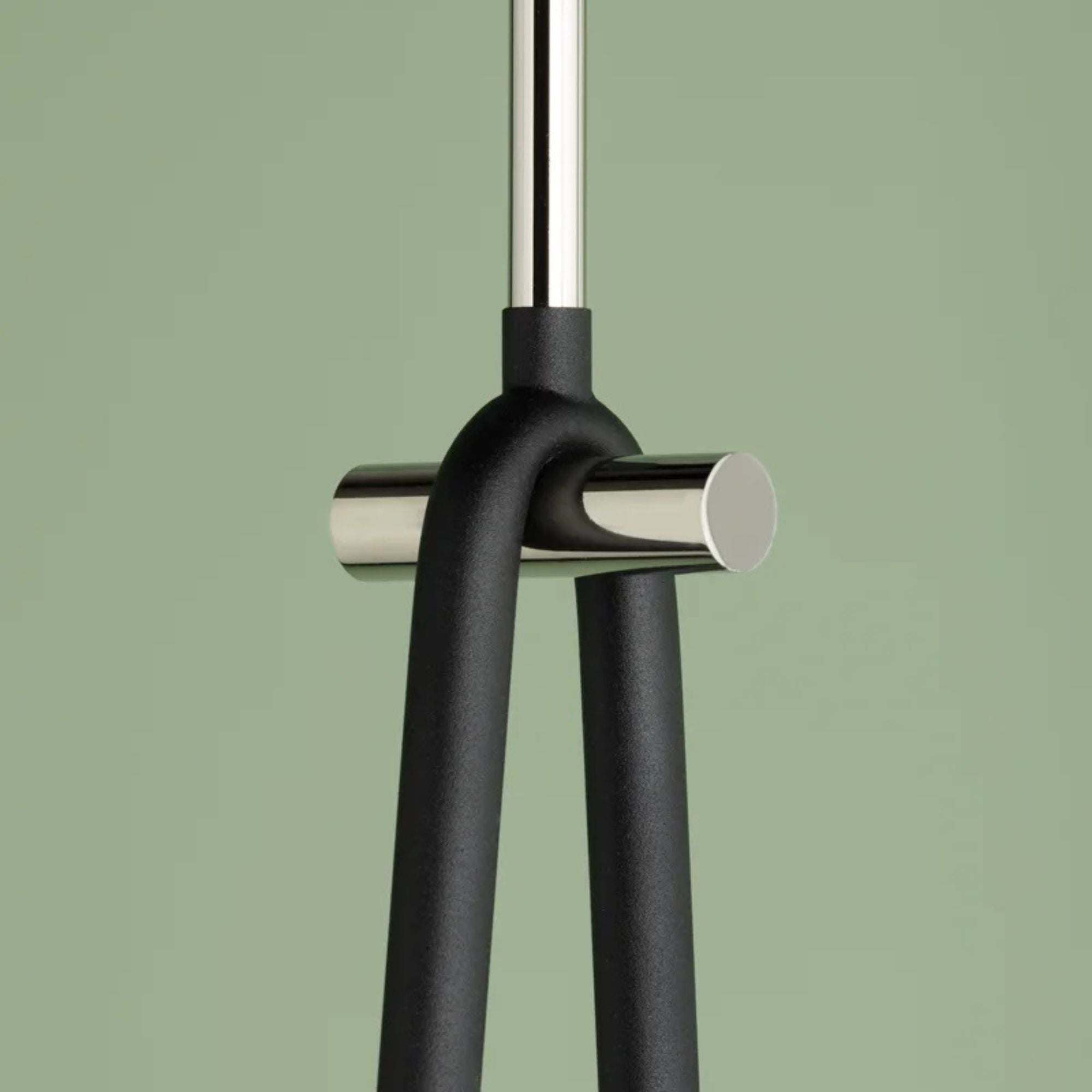 Mitzi - Whit 20" 2-Light Pendant, Polished Nickel/Black Finish | Bees Lighting