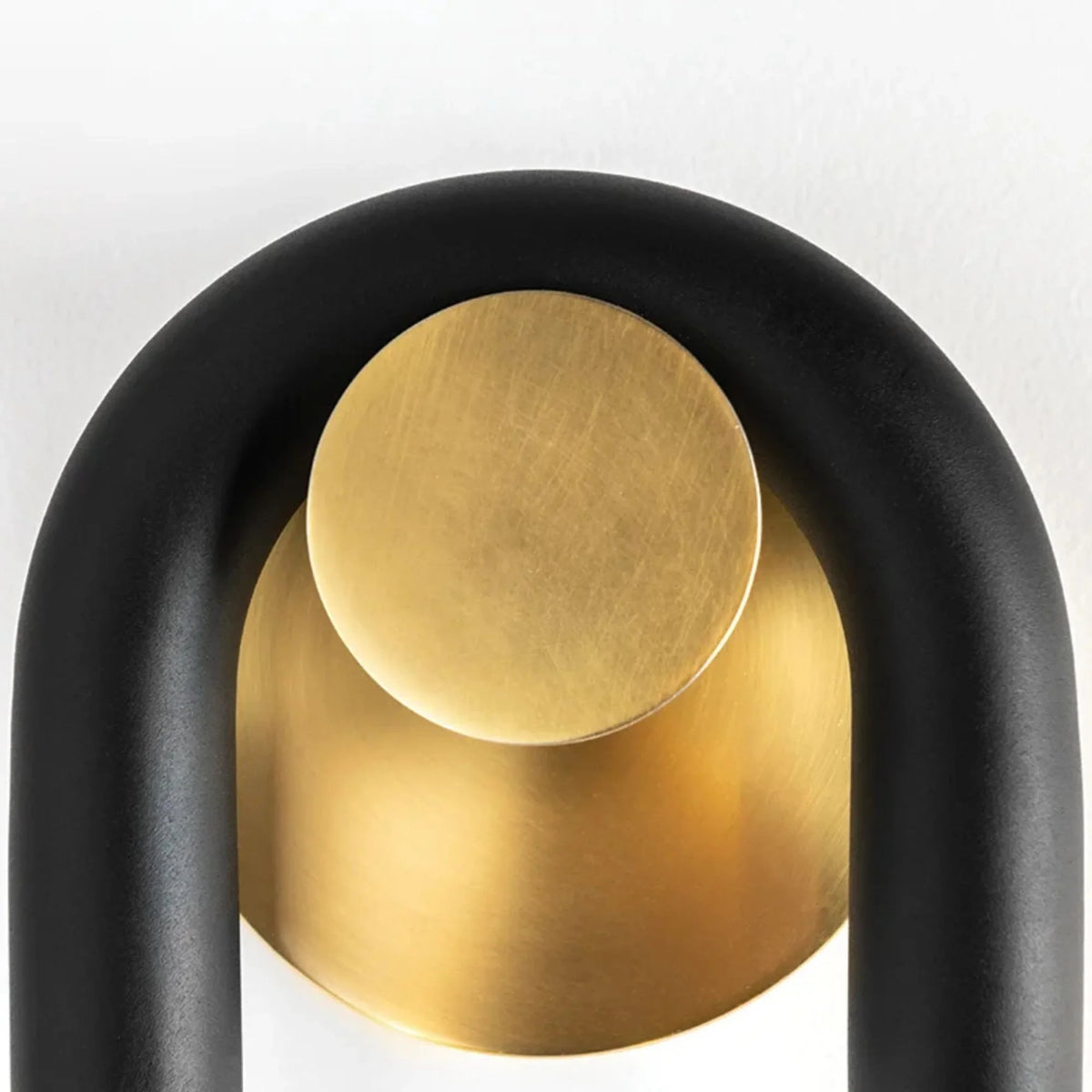 Mitzi H382102-AGB/BK Whit Wall Sconce | Aged Brass & Black – Bees Lighting