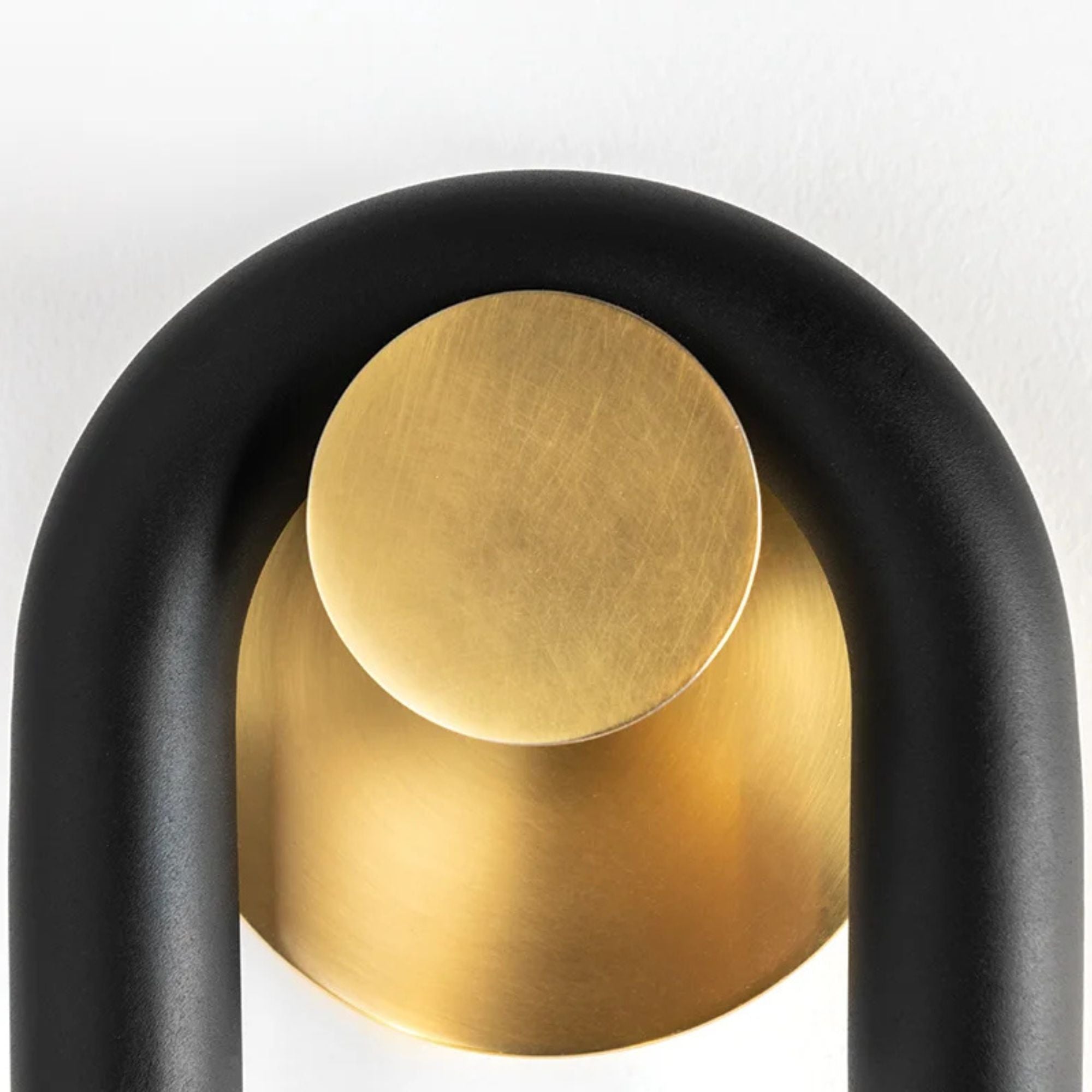 Mitzi - Whit 11" 2-Light Wall Sconce, Aged Brass/Black Finish | Bees Lighting