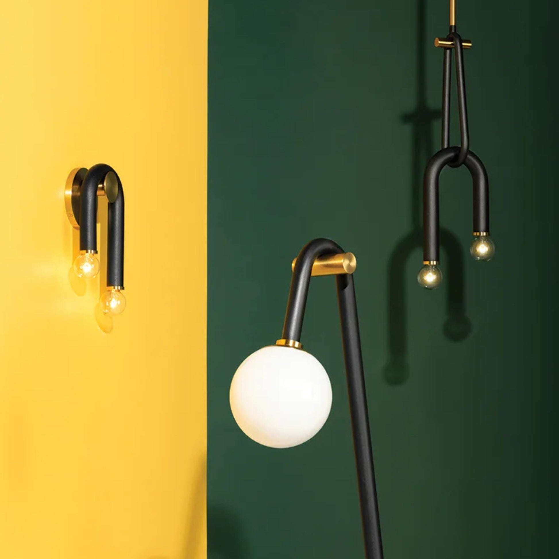 Mitzi - Whit 11" 2-Light Wall Sconce, Aged Brass/Black Finish | Bees Lighting