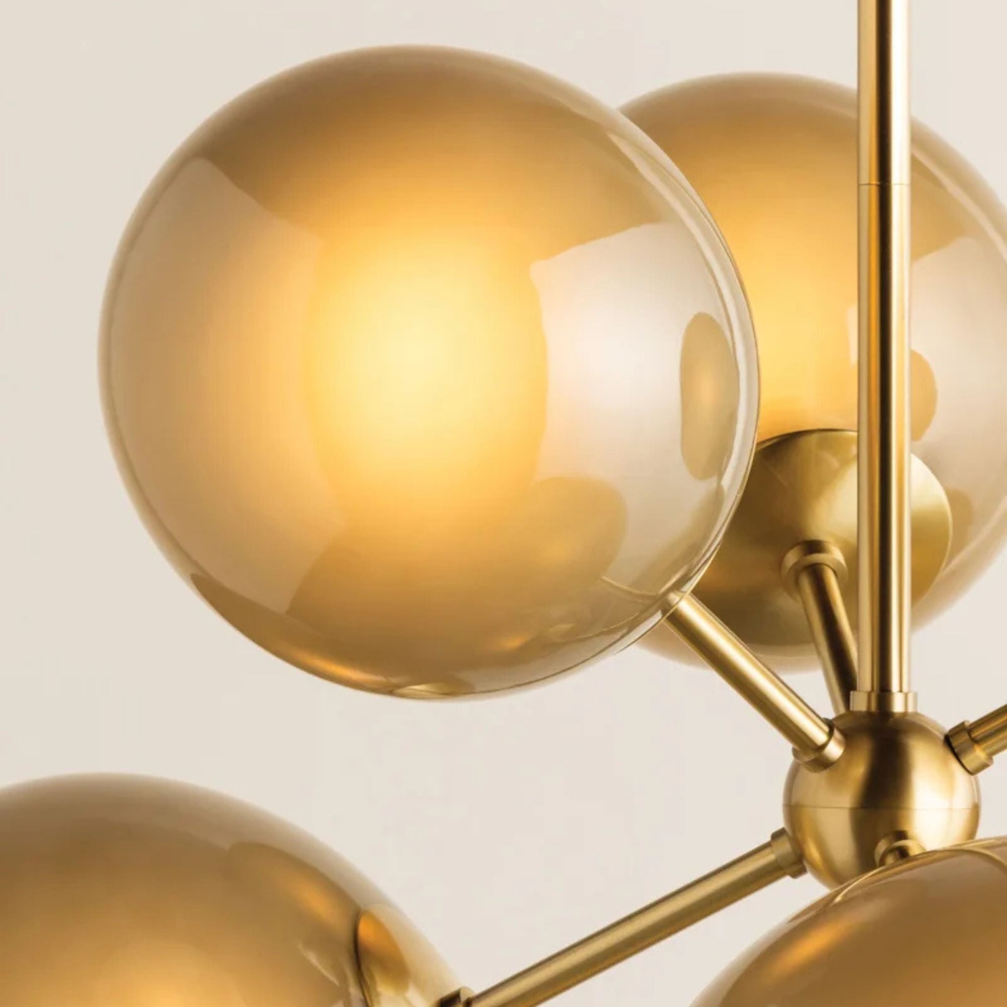 Zaley 28" 7-Light Chandelier, Aged Brass Finish