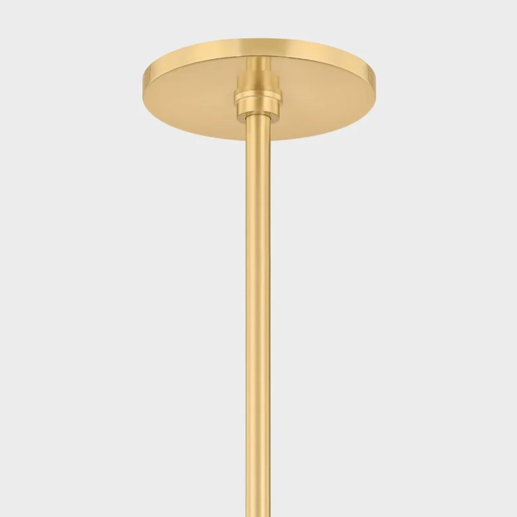 Zaley 28" 7-Light Chandelier, Aged Brass Finish