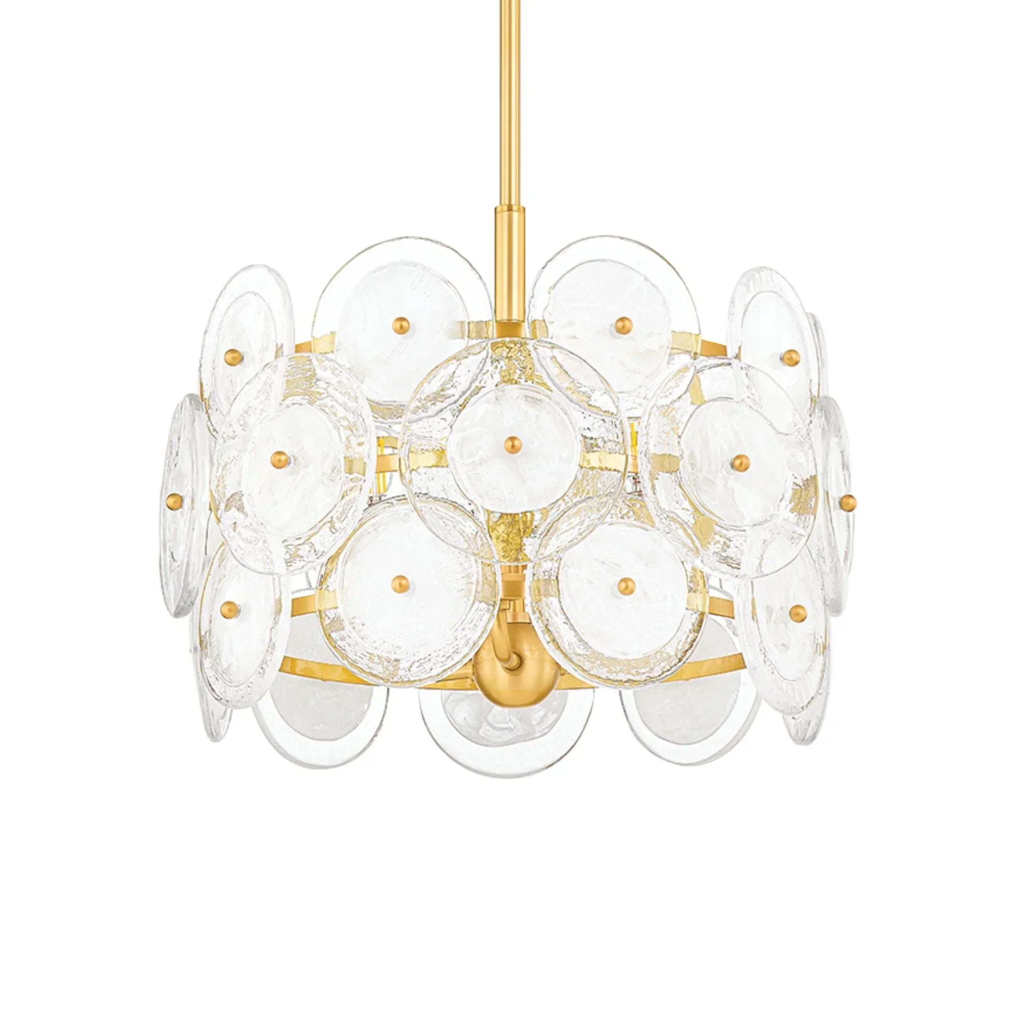 Mitzi Zoella Chandelier - Aged Brass | Elegant Designer Chandelier
