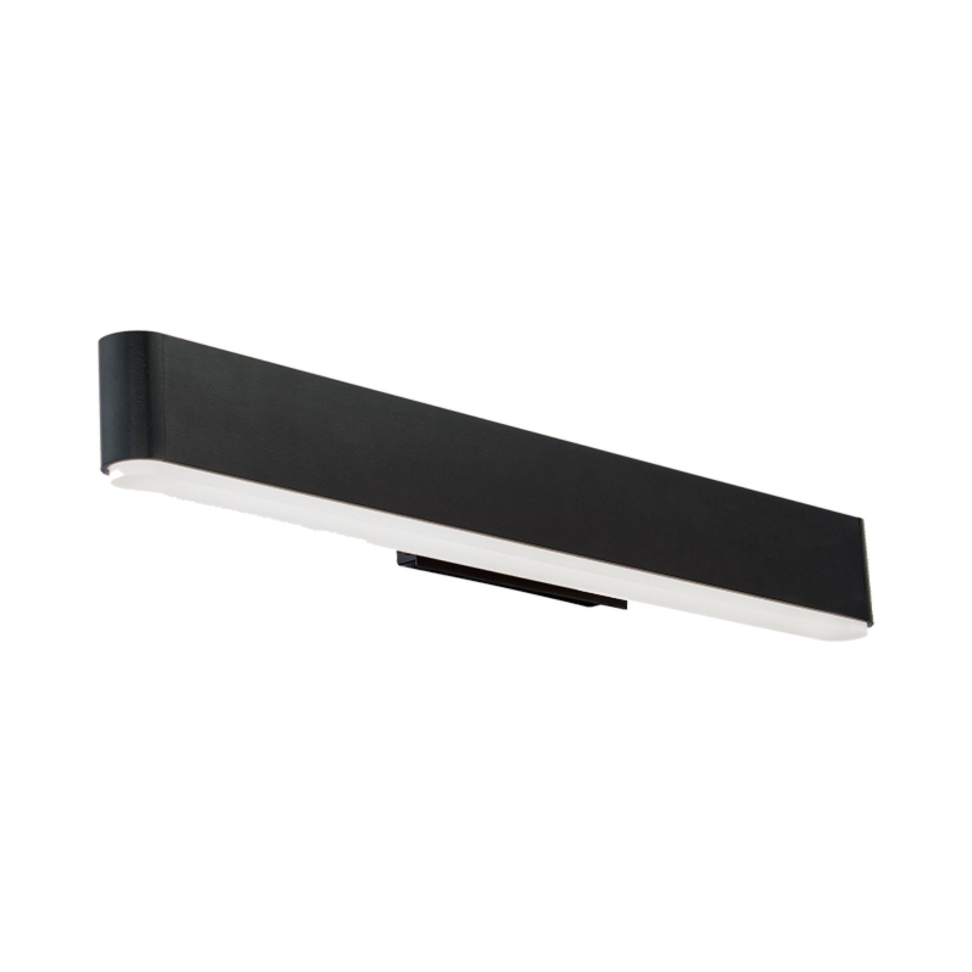 0 to 60 24" LED Bath & Vanity Light, 3000K, Black Finish - Bees Lighting