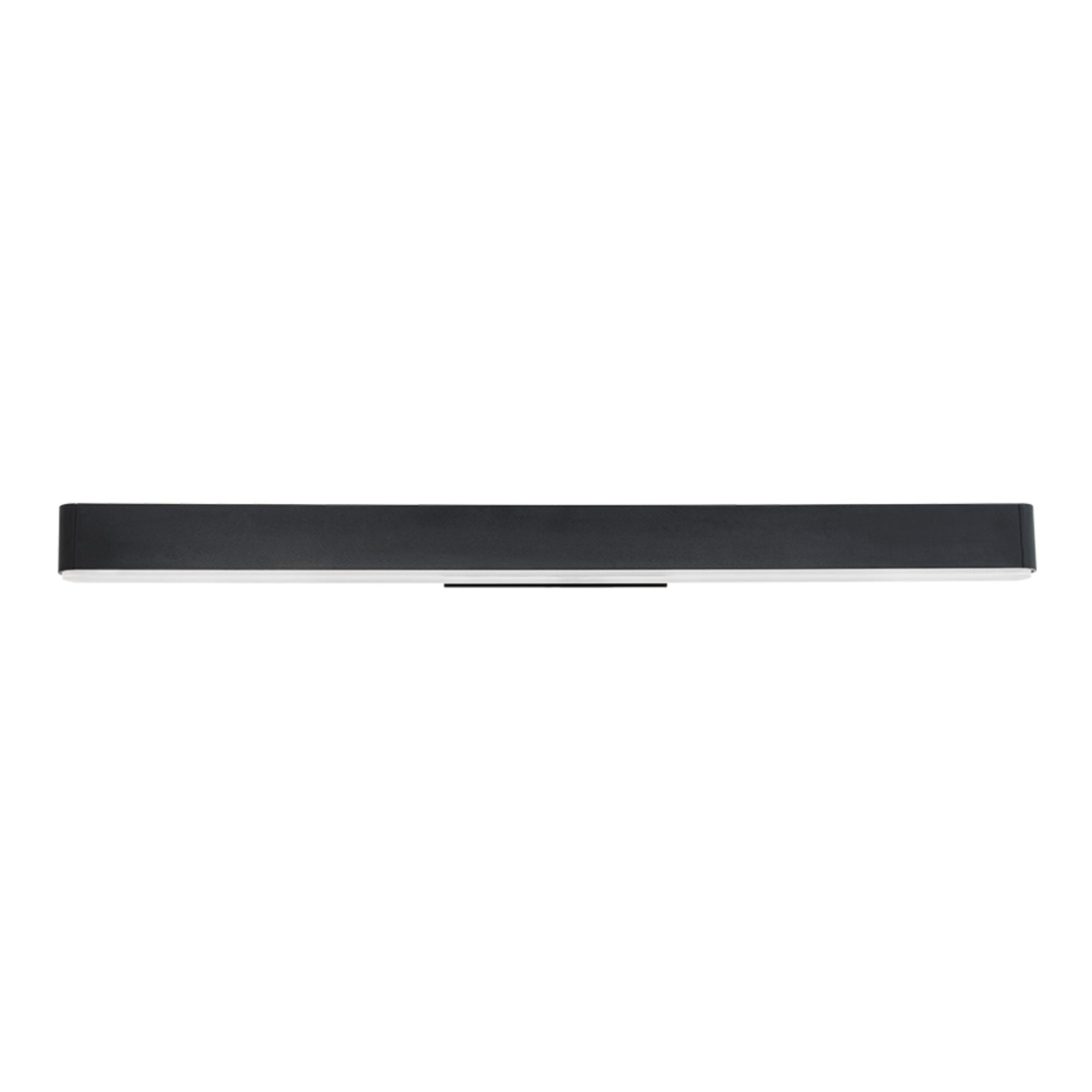 0 to 60 37" LED Bath & Vanity Light, 2700K, Black Finish