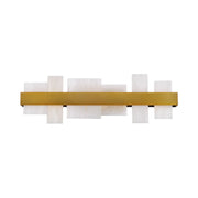Acropolis 27" LED Bath Light, Aged Brass Finish