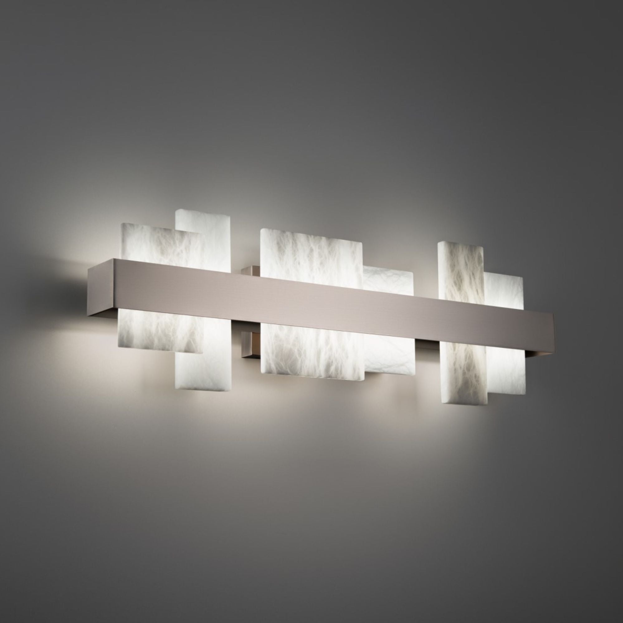 Acropolis 27" LED Bath Light, Brushed Nickel Finish