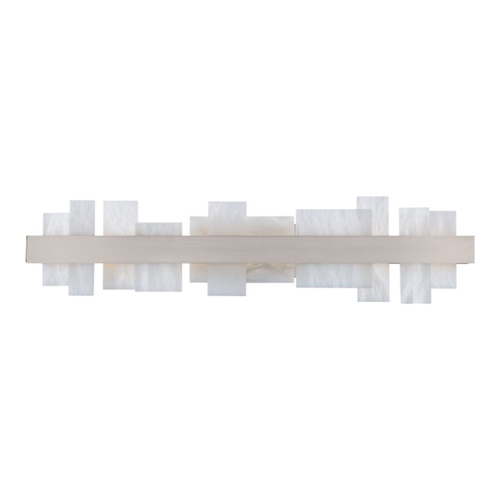 Acropolis 37" LED Bath Light, Brushed Nickel Finish