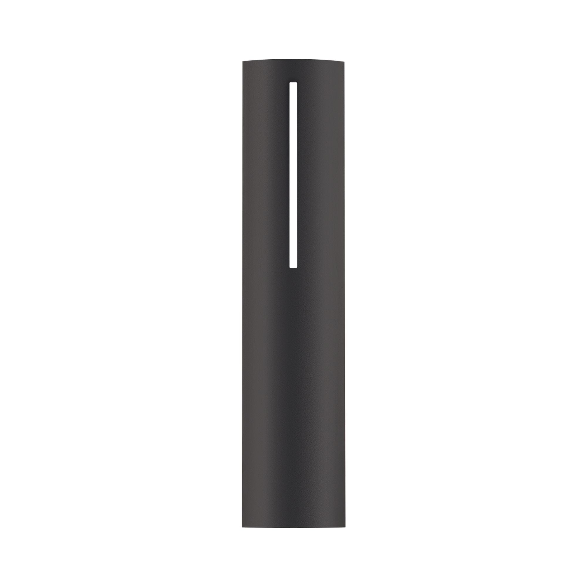 Aegis 20" LED Outdoor Wall Sconce, 3500K, Black Finish