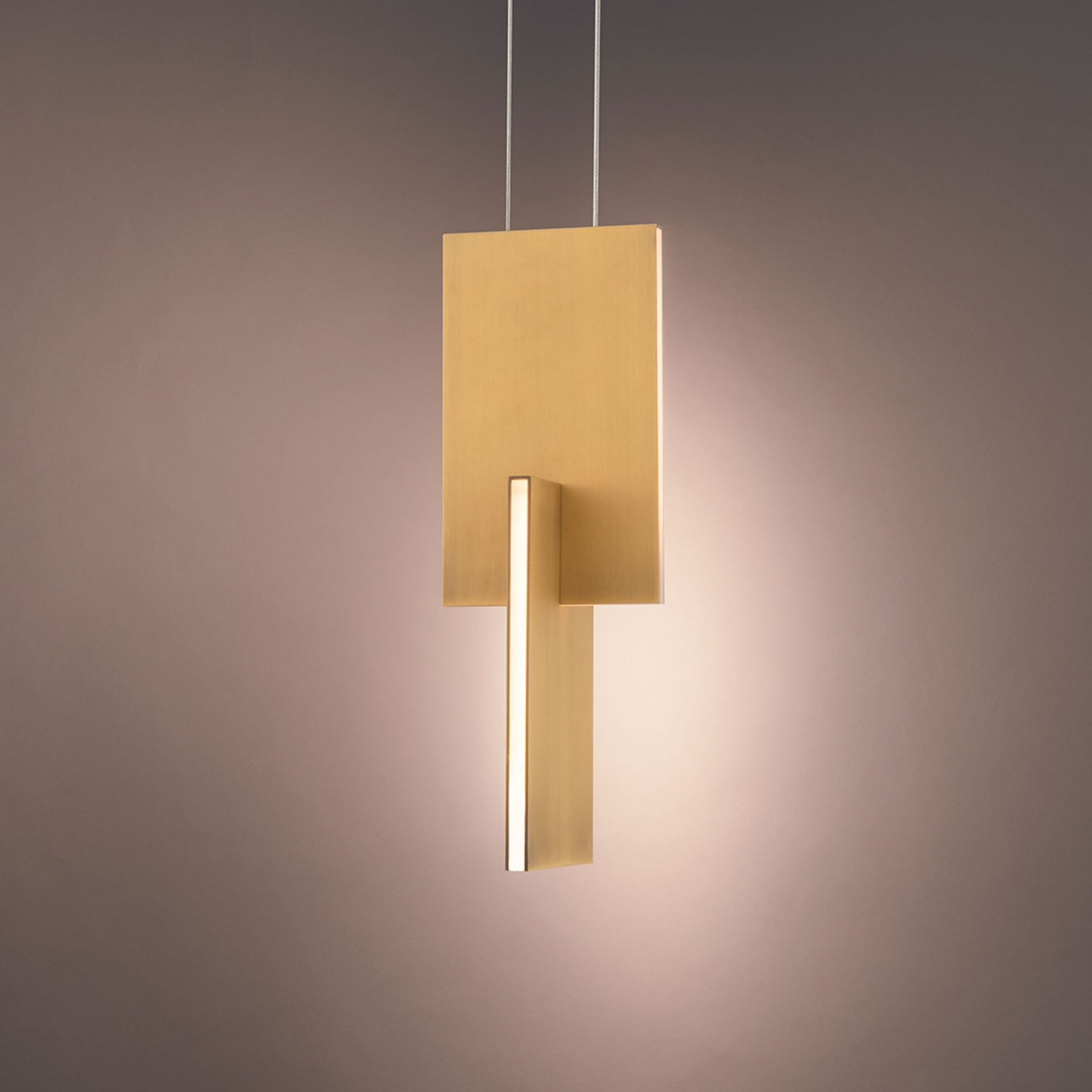 Amari 14" LED Chandelier, Aged Brass Finish - Bees Lighting