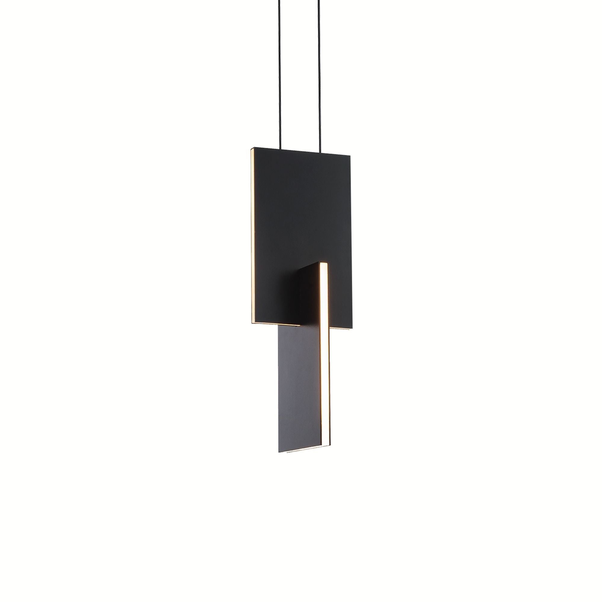 Amari 5 in. LED Pendant Light Black Finish