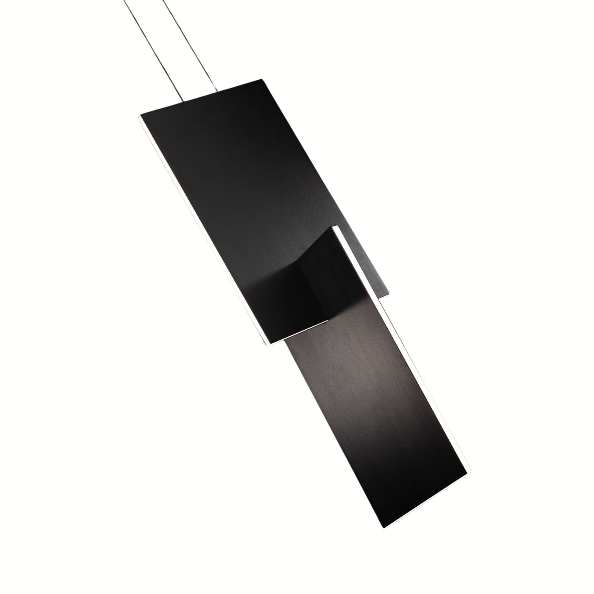 Amari 58" LED Pendant, Black Finish - Bees Lighting
