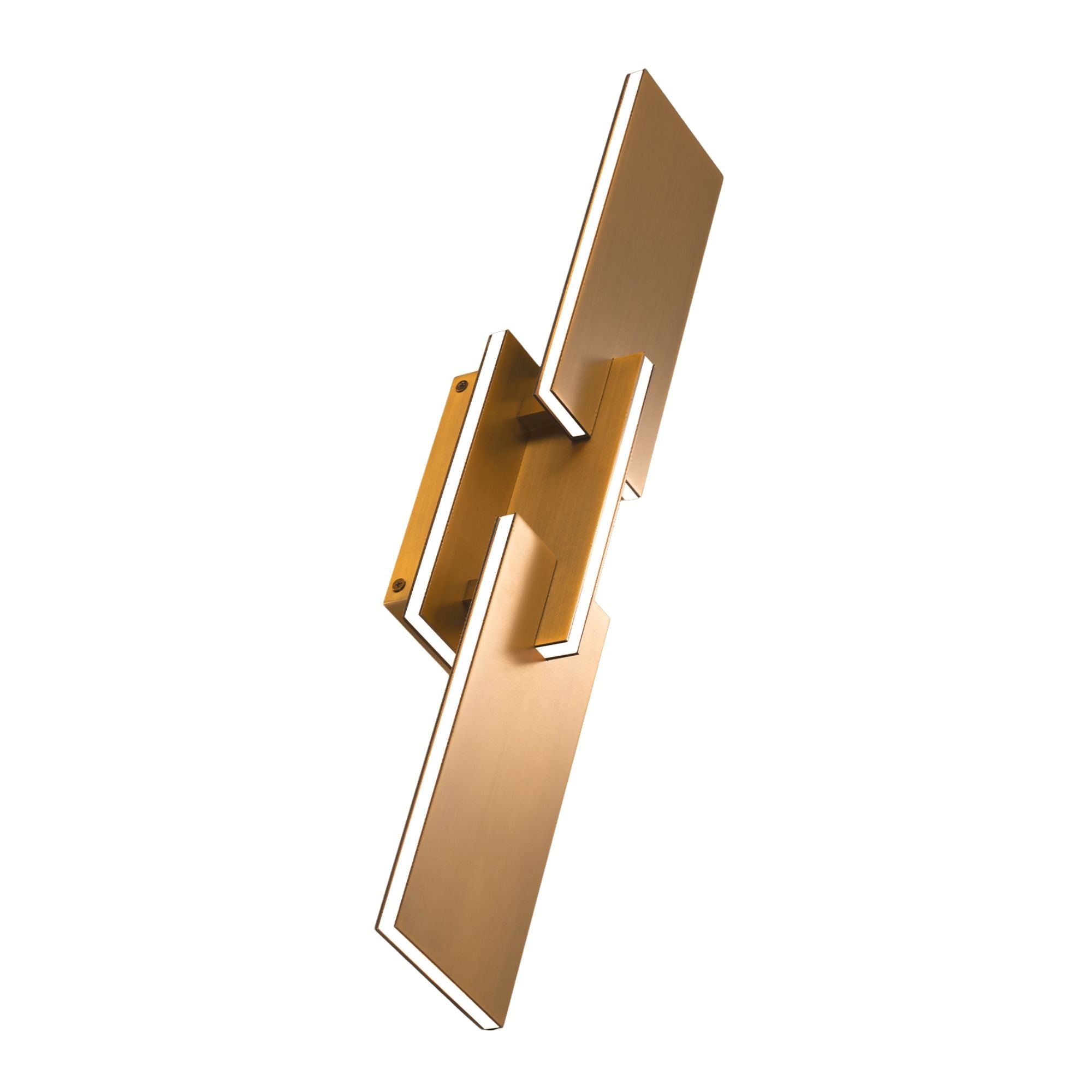 Amari 22" LED Wall Sconce, Aged Brass Finish - Bees Lighting