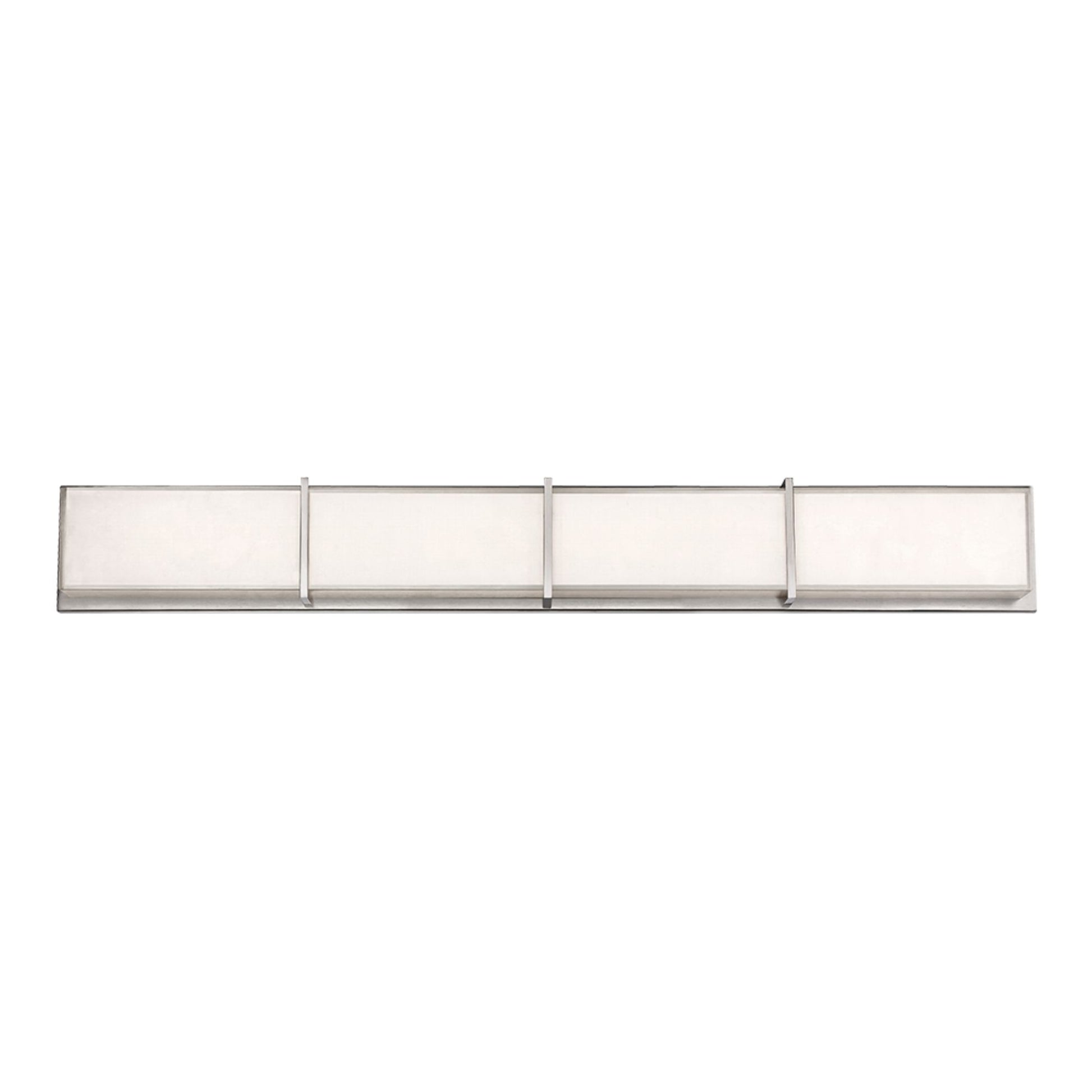 Bahn 38" LED Vanity Light, Brushed Nickel Finish - Bees Lighting