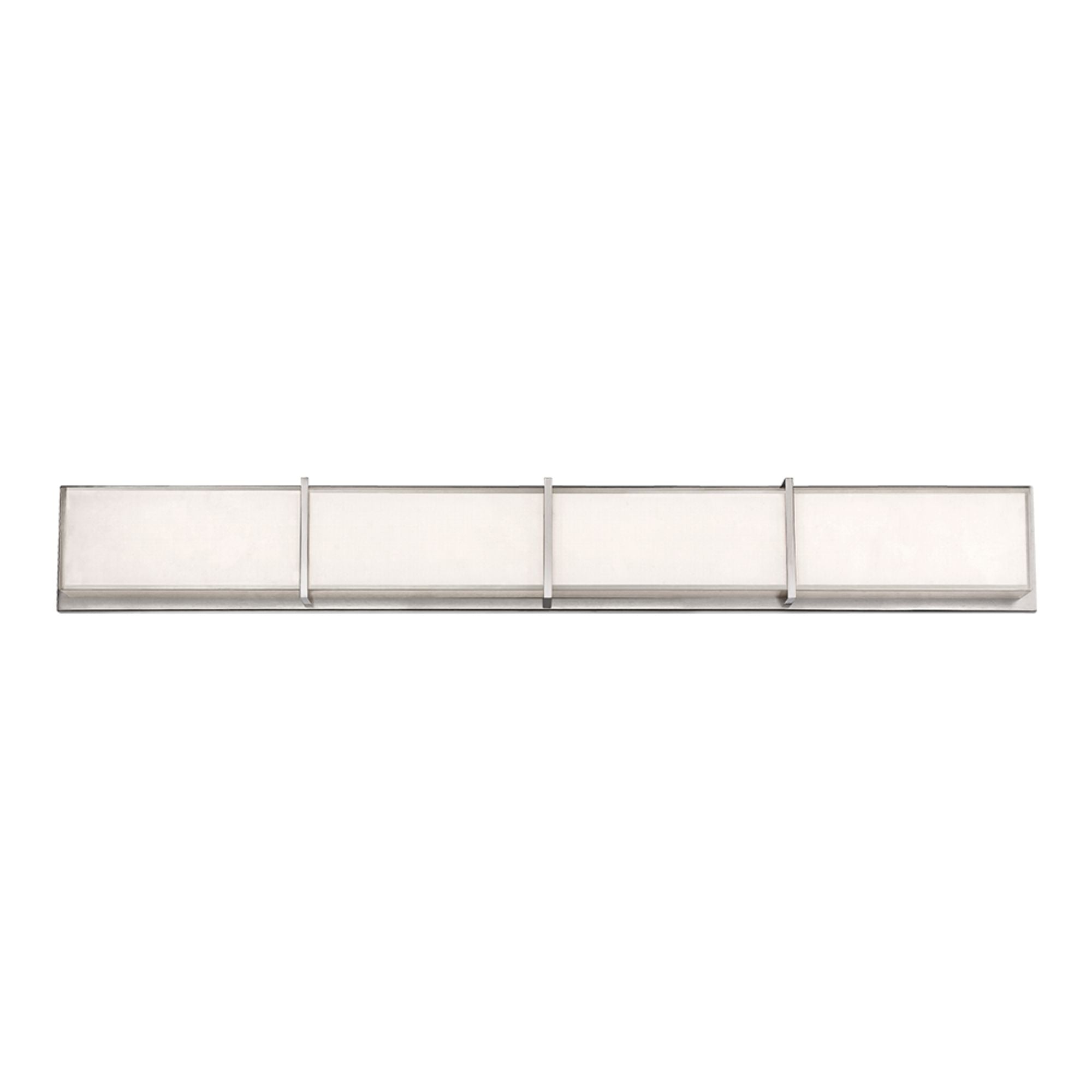 Bahn 38" LED Vanity Light, Brushed Nickel Finish - Bees Lighting