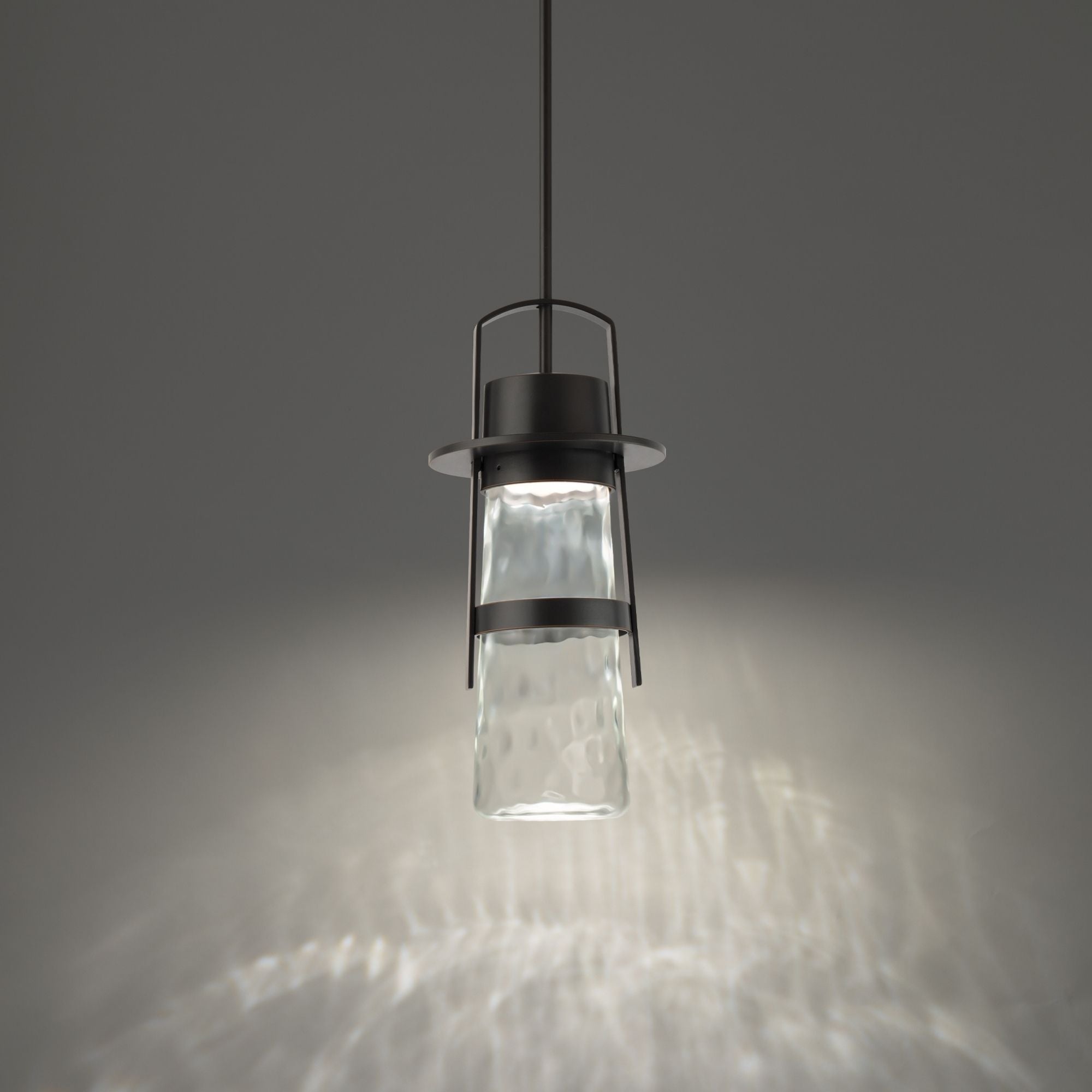 Balthus 15" LED Outdoor Pendant, Oil Rubbed Bronze Finish