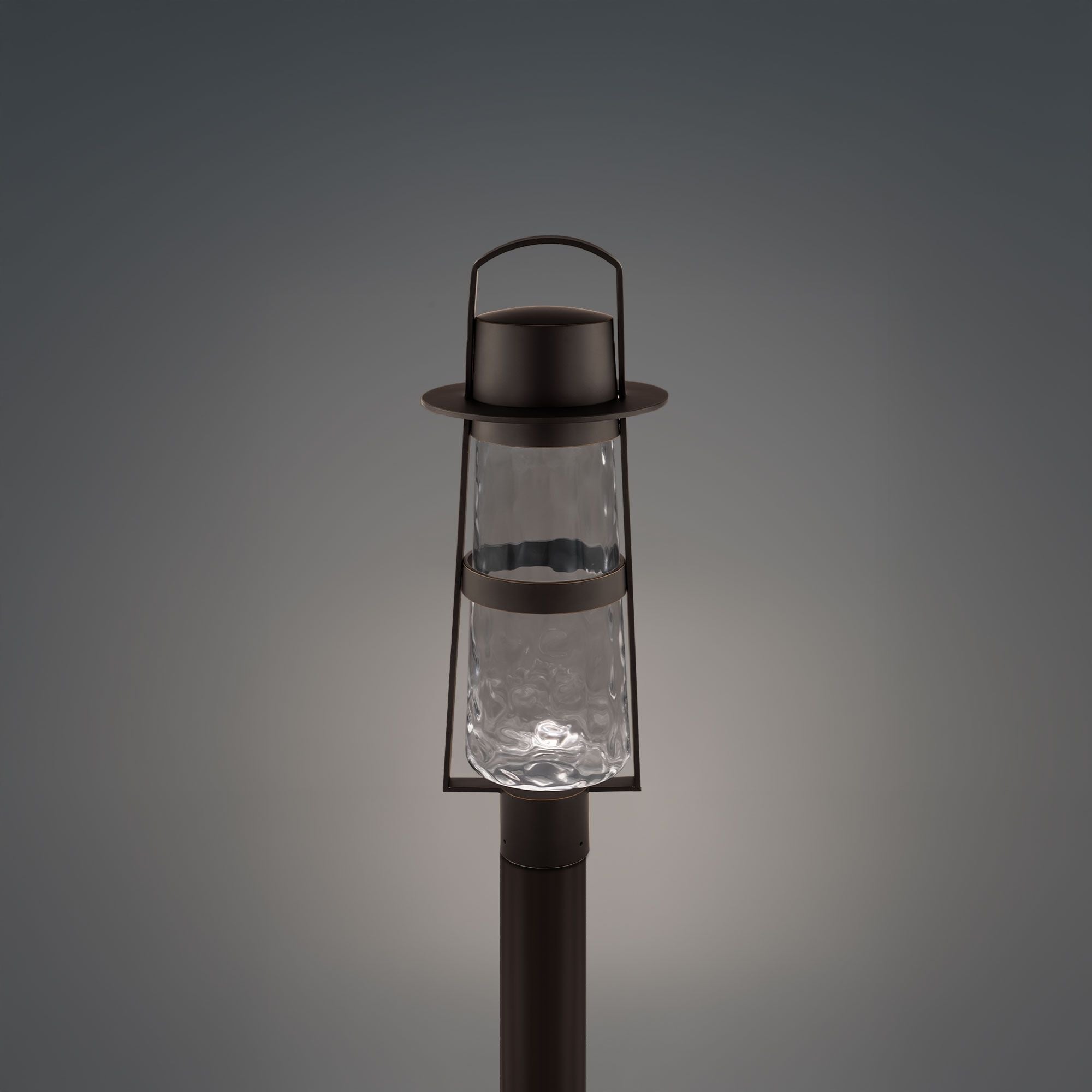 Balthus 23" LED Outdoor Post Light, Oil Rubbed Bronze Finish