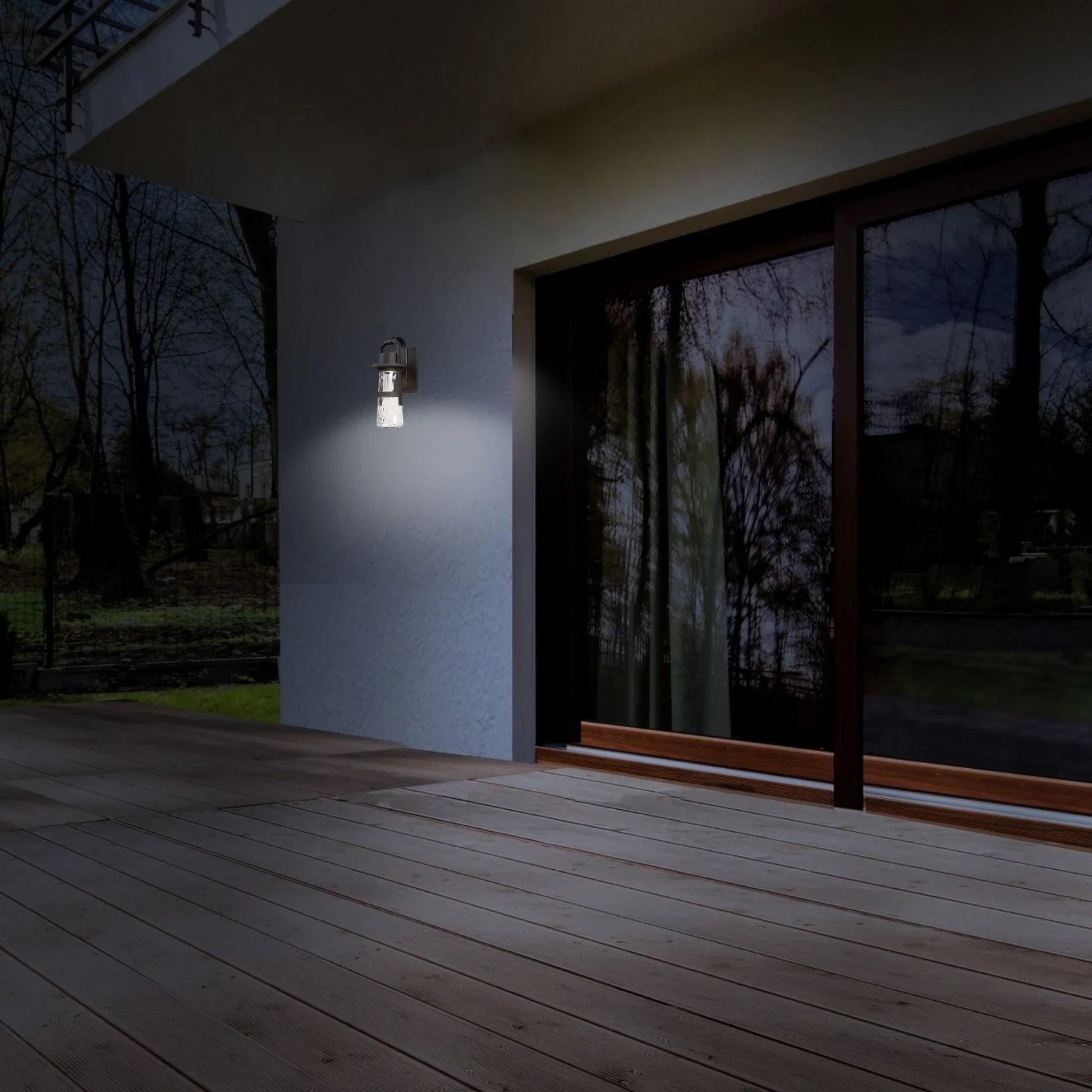 Modern Forms - Balthus 13" LED Outdoor Wall Sconce, Oil Rubbed Bronze Finish | Bees Lighting