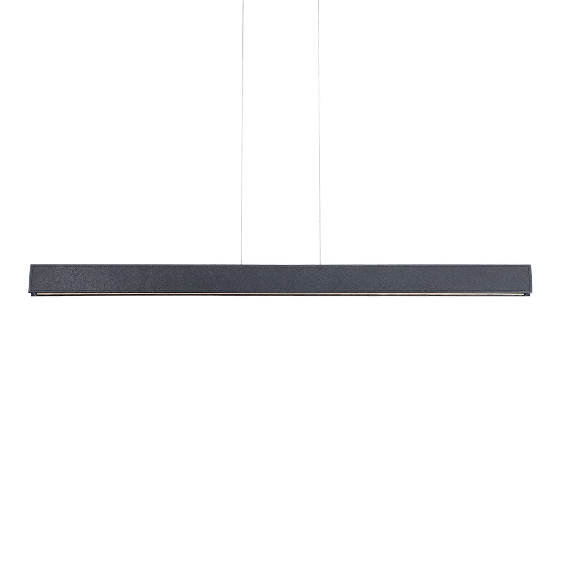 BDSM 42" LED Linear Pendant, Black Finish - Bees Lighting