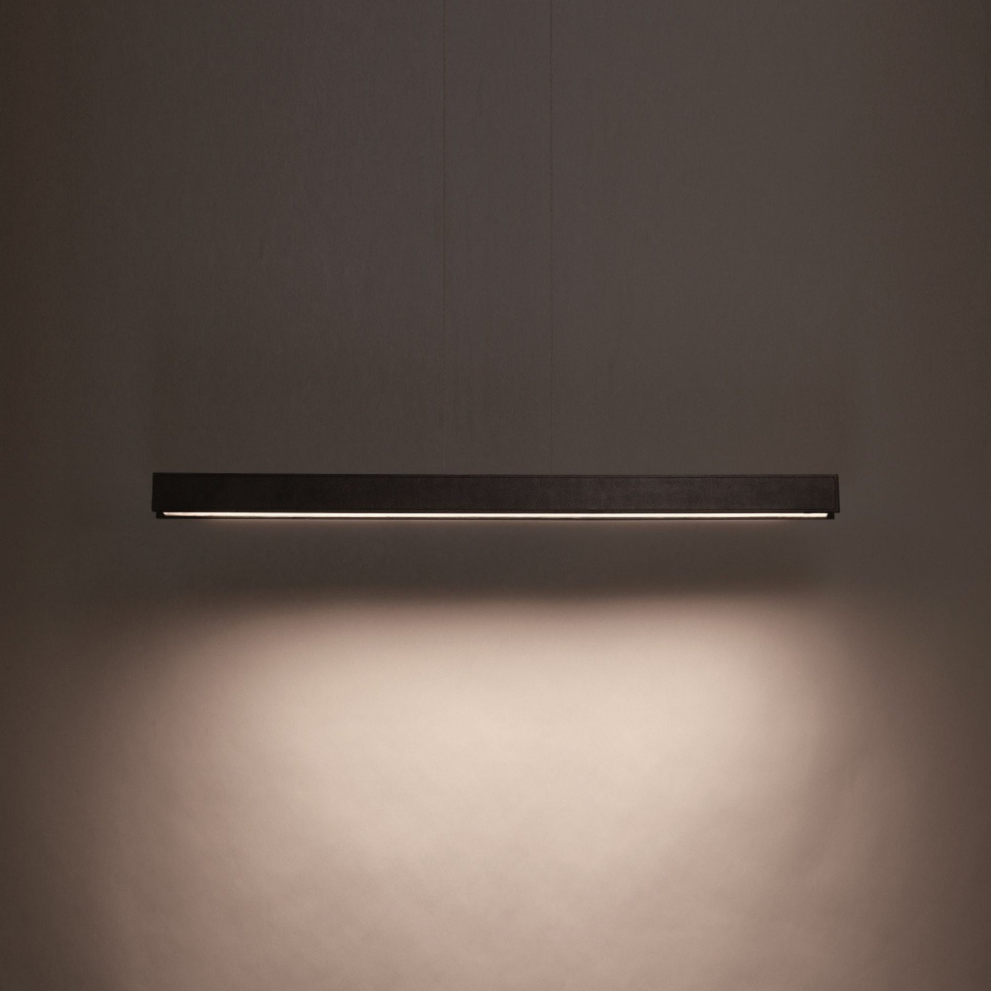 BDSM 42" LED Linear Pendant, Black Finish - Bees Lighting