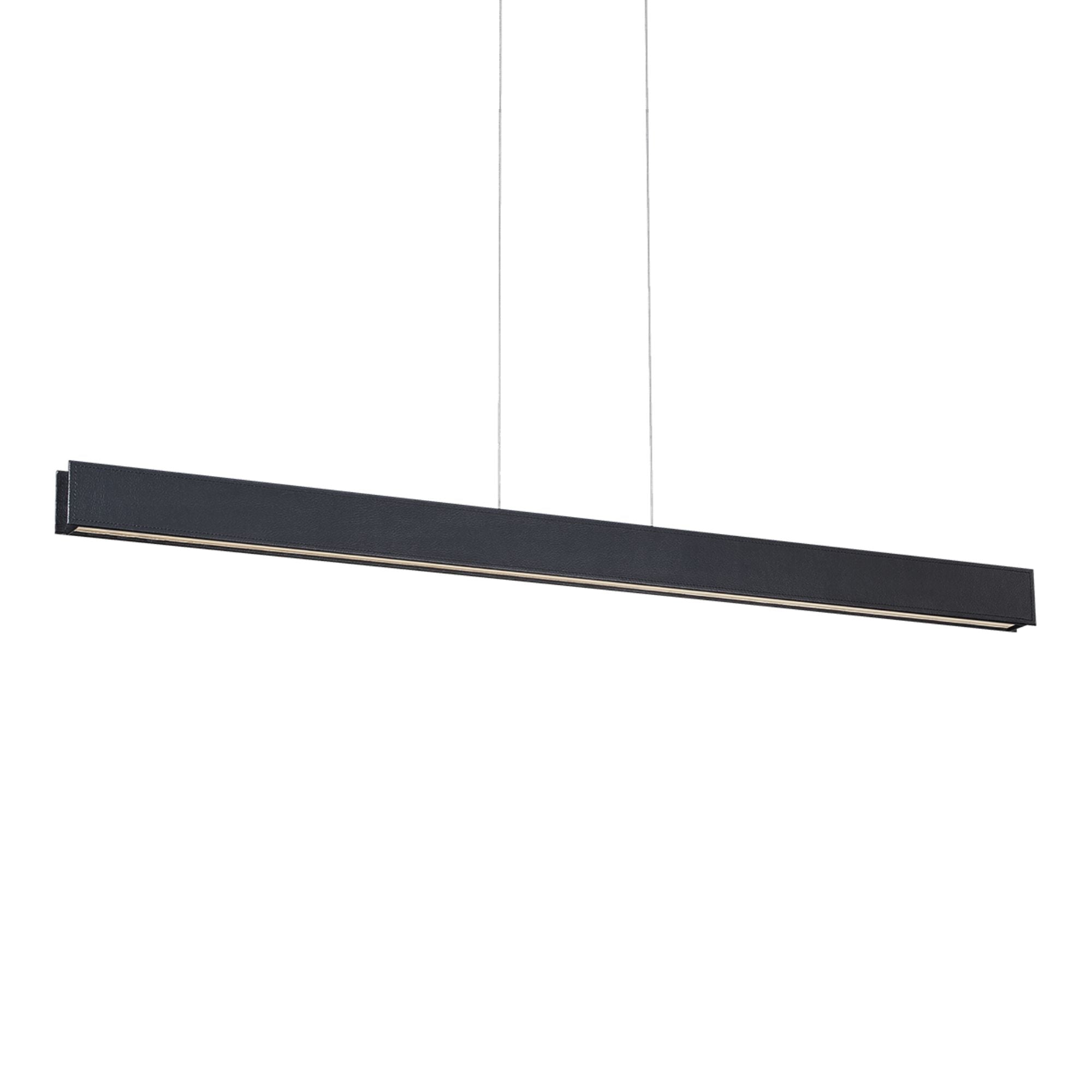 BDSM 42" LED Linear Pendant, Black Finish - Bees Lighting