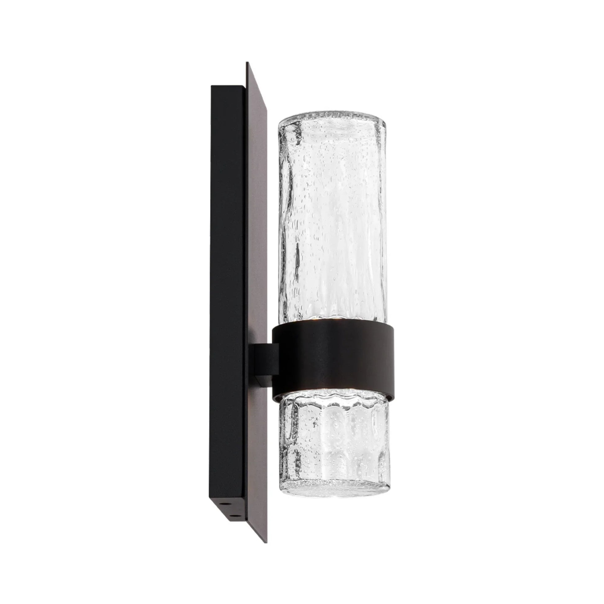 Beacon 13" LED Outdoor Wall Sconce, Black Finish - Bees Lighting