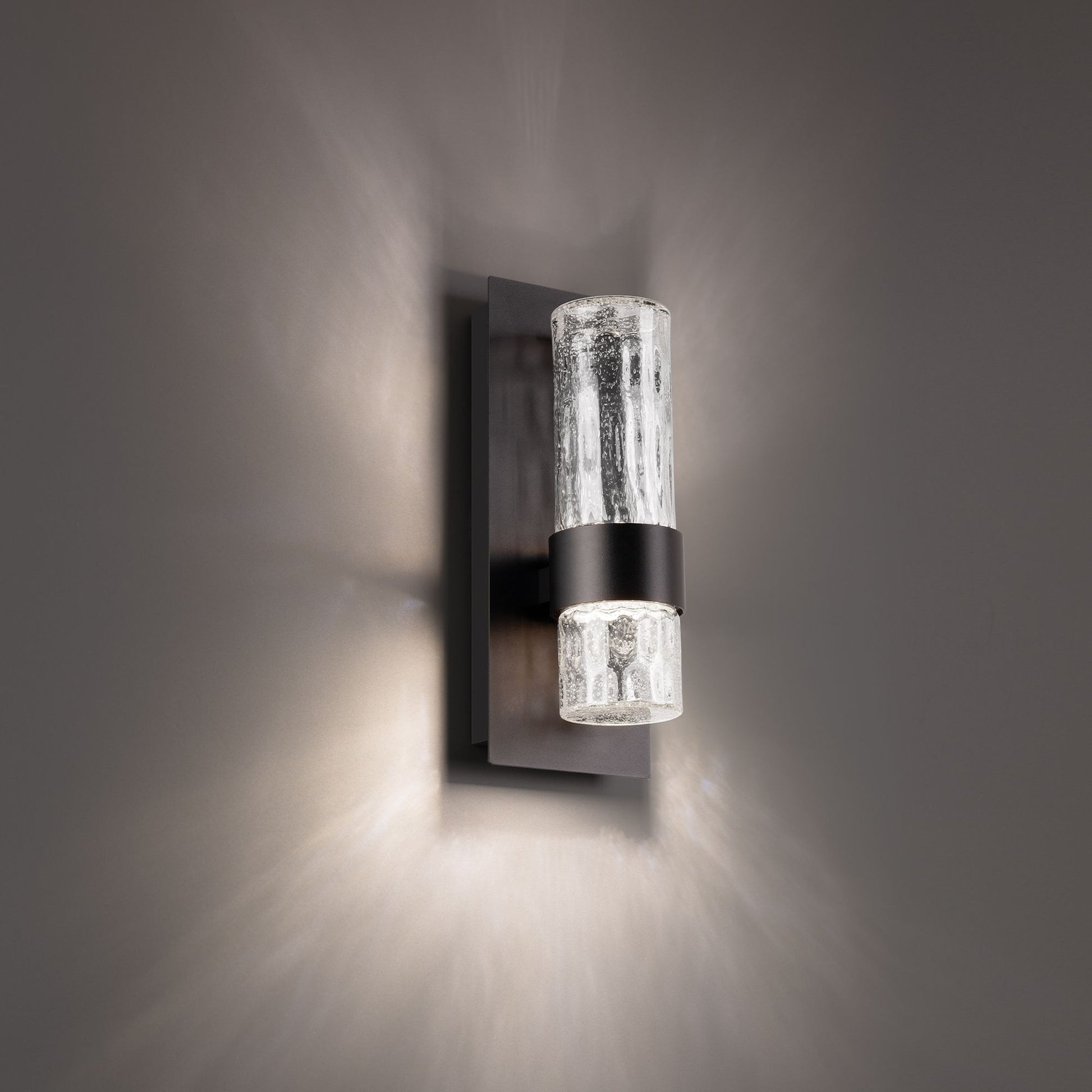 Beacon 18" LED Outdoor Wall Sconce, Black Finish - Bees Lighting