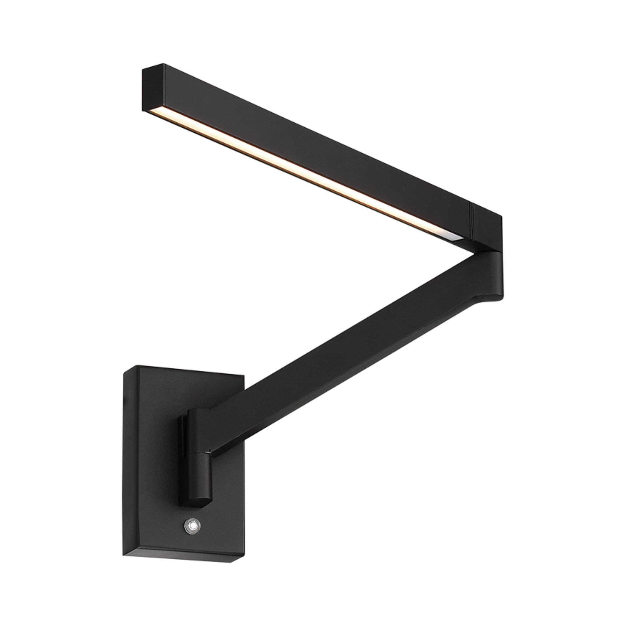 Beam 22" LED Swing Arm Light, Black Finish
