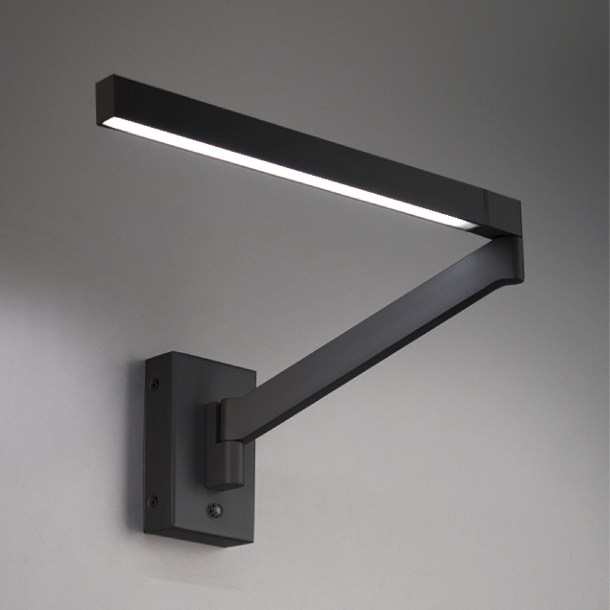 Beam 22" LED Swing Arm Light, Black Finish