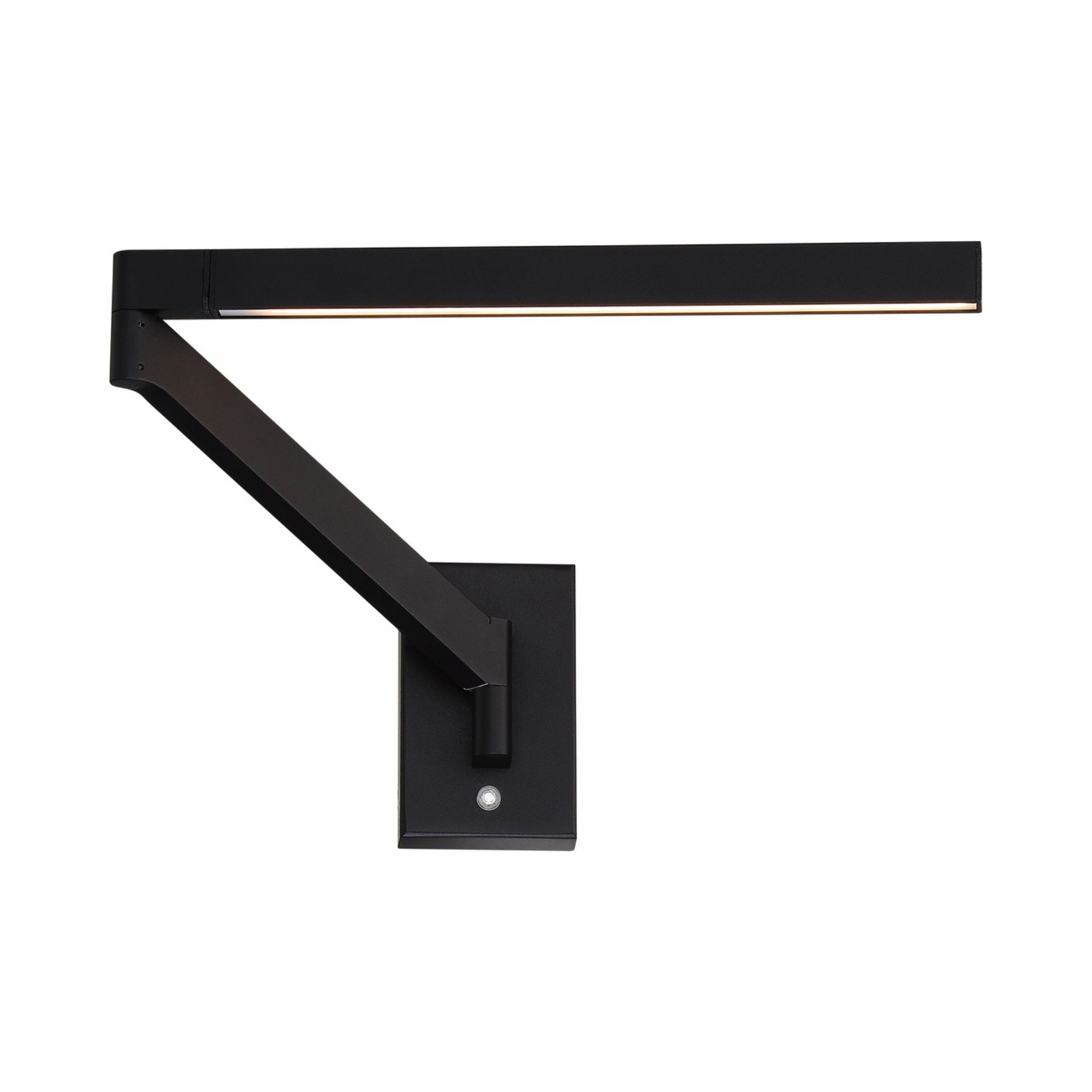Beam 22" LED Swing Arm Light, Black Finish