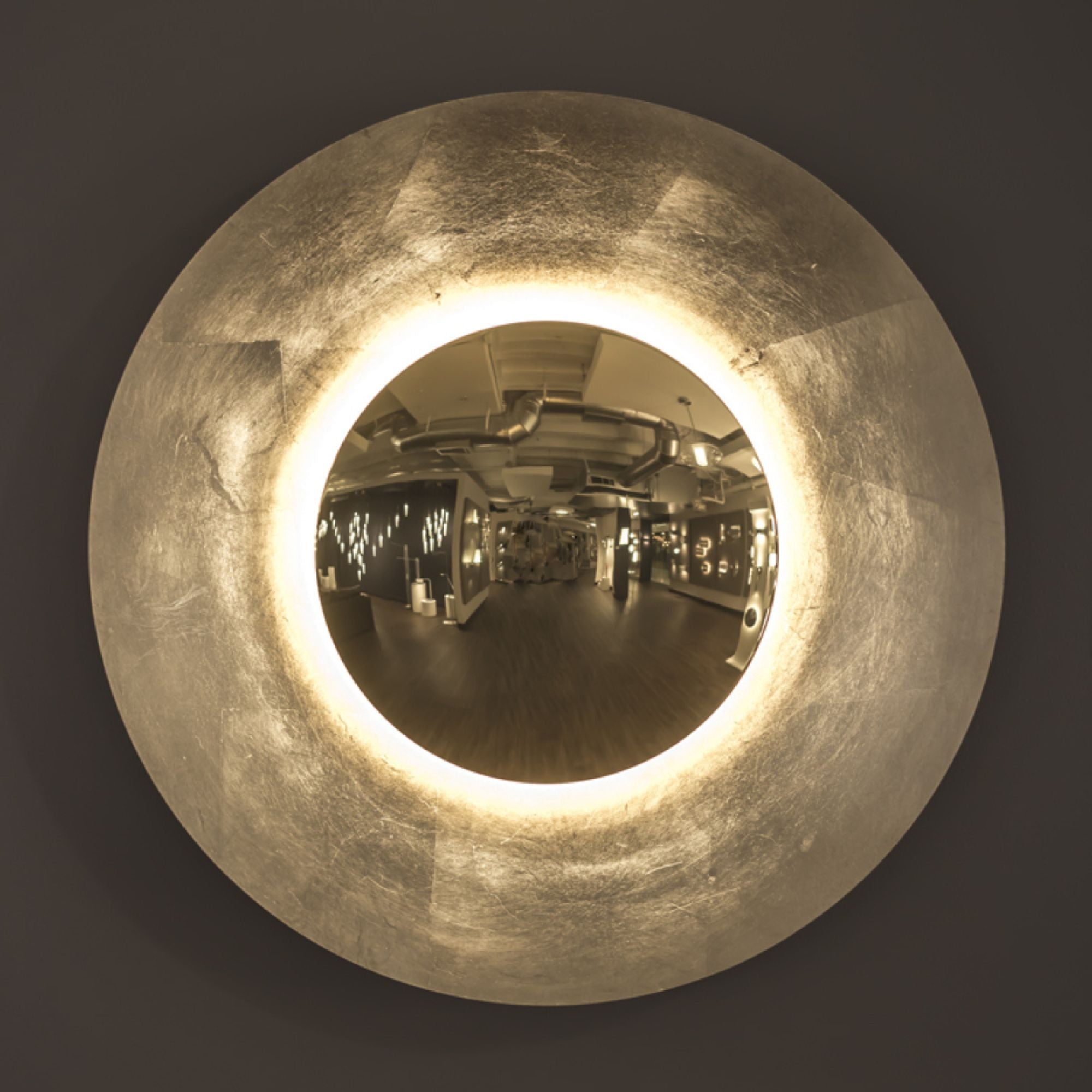 Blaze 12" LED Wall Sconce, Gold Leaf Finish