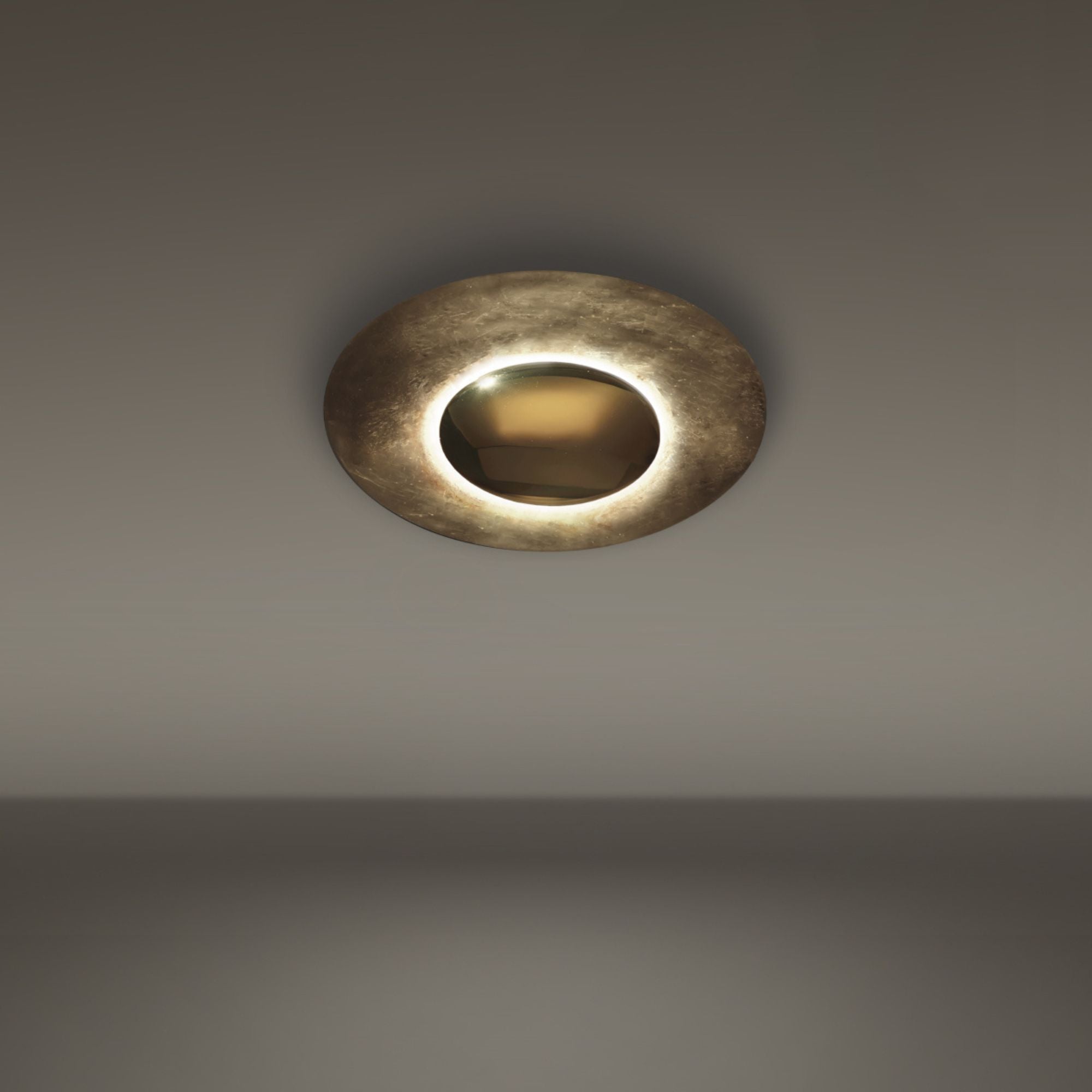 Blaze 12" LED Wall Sconce, Gold Leaf Finish