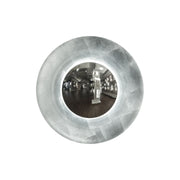 Blaze 12" LED Wall Sconce, Silver Leaf Finish