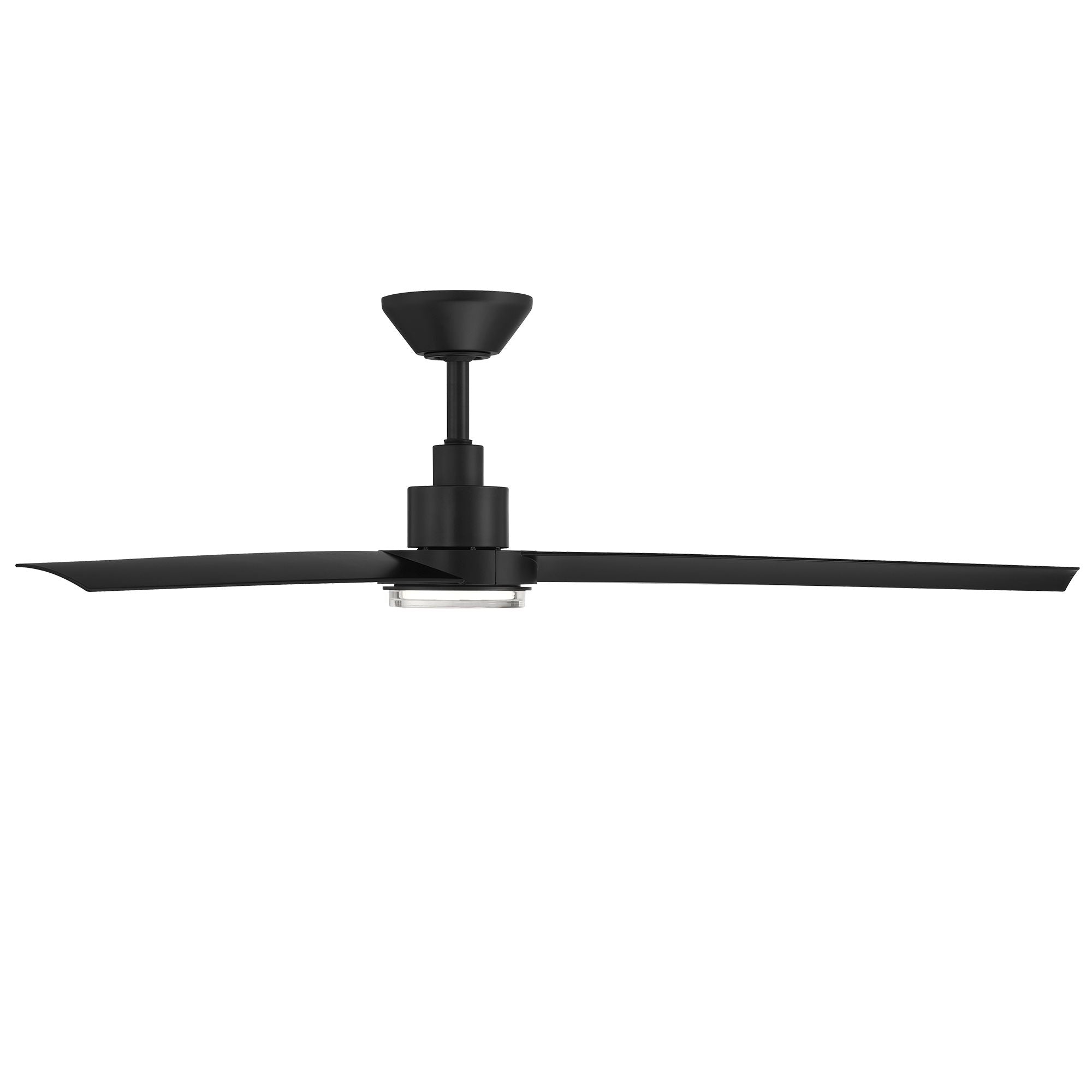 Bolo 56" Matte Black Outdoor CCT LED Smart Ceiling Fan