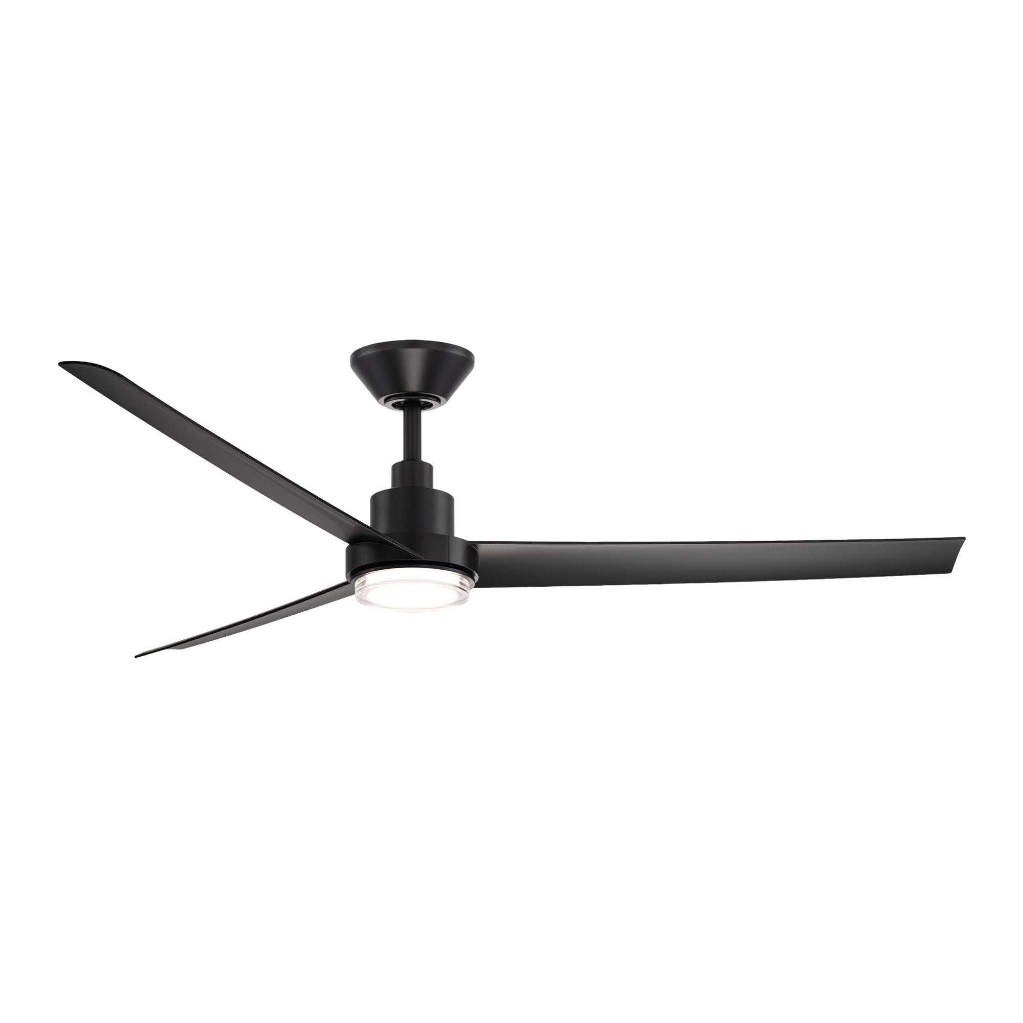 Bolo 62" Matte Black Outdoor CCT LED Smart Ceiling Fan